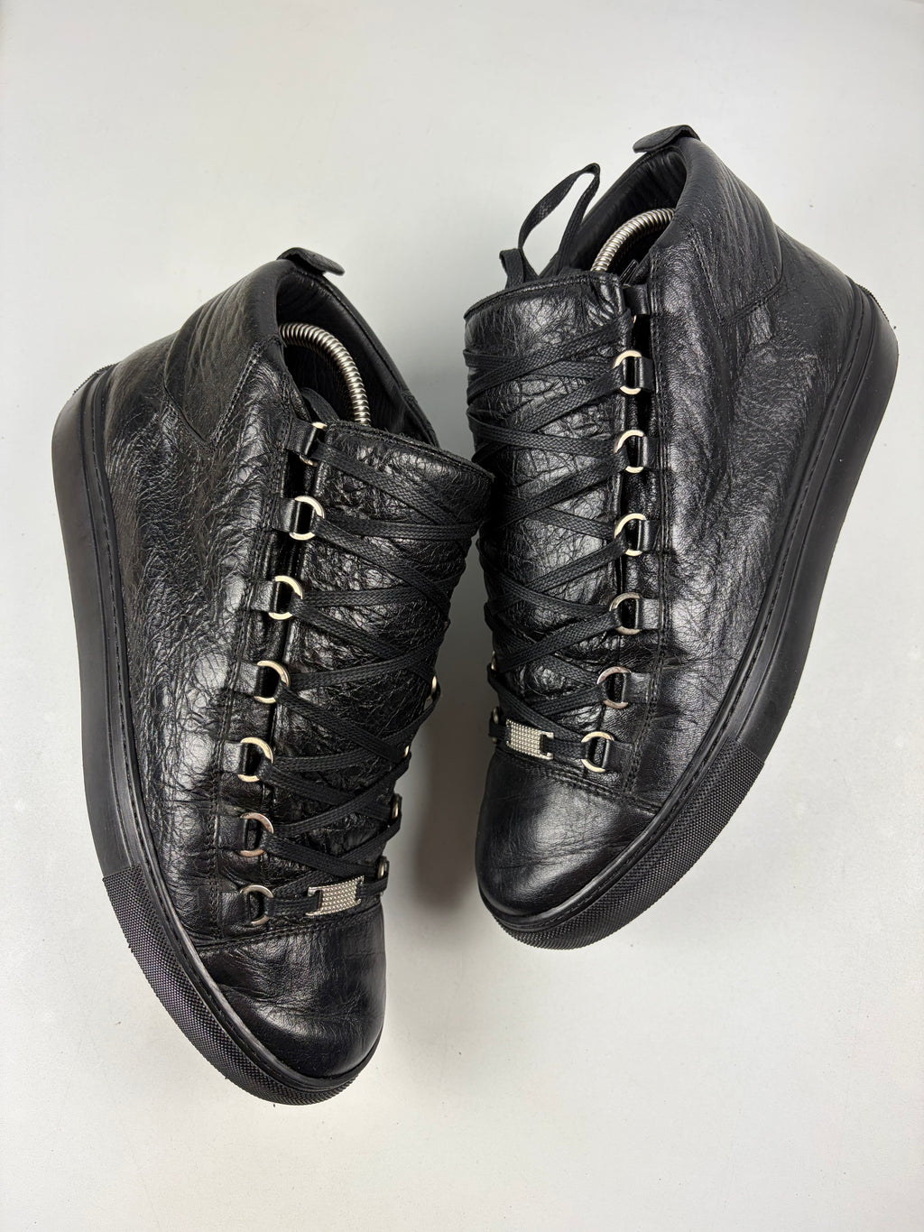 Balenciaga arena high tops - eu 42 / us 9 / uk 8 - black