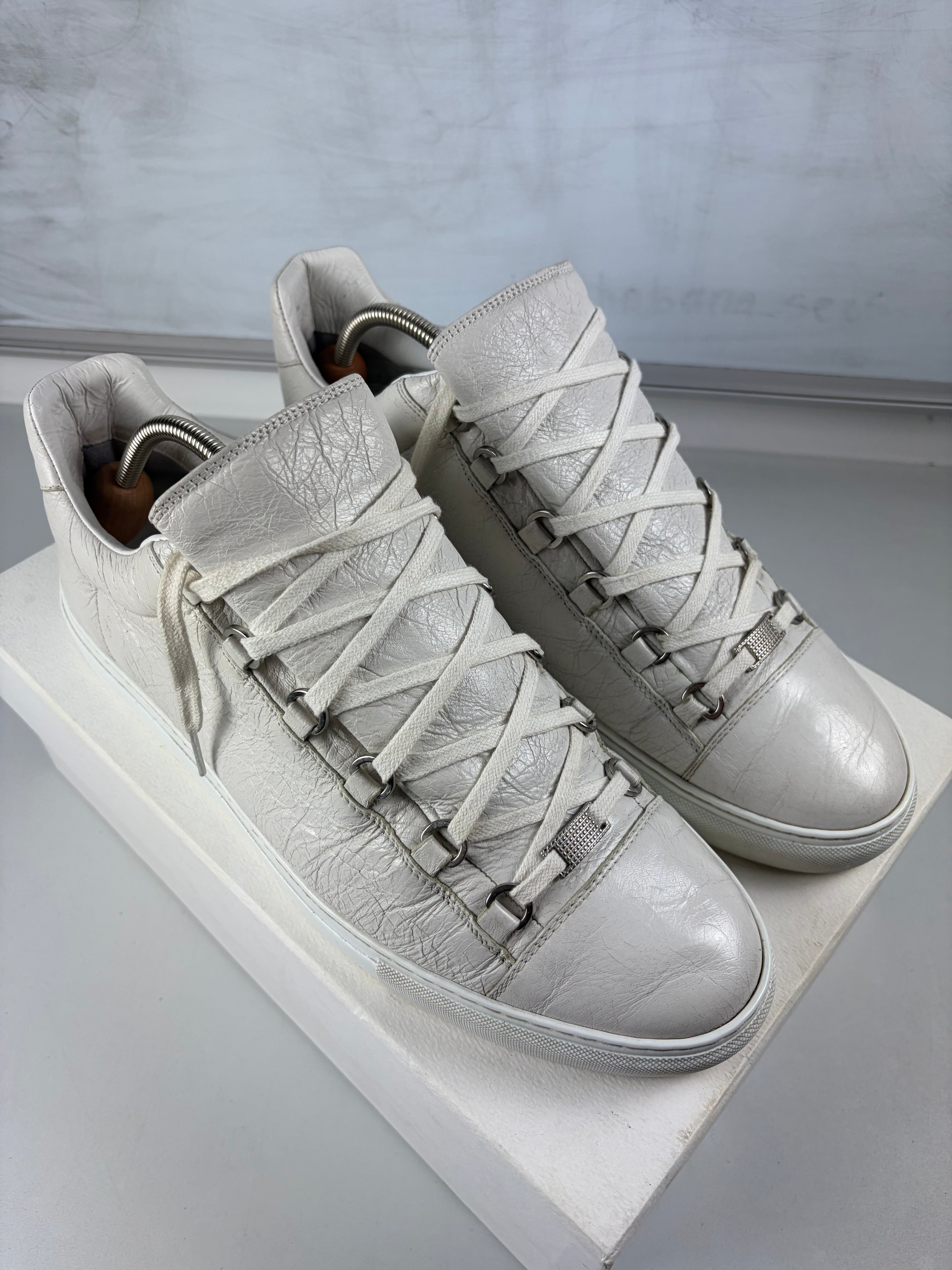 Balenciaga arena low - eu 46 / us 13 - white