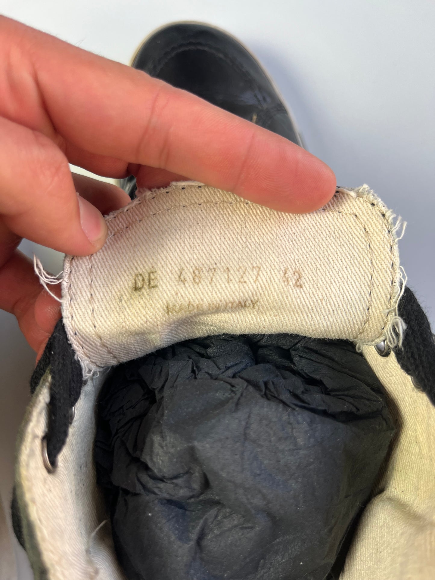 2017 Saint Laurent "Bad Lieutenant" high tops - eu 42 - black