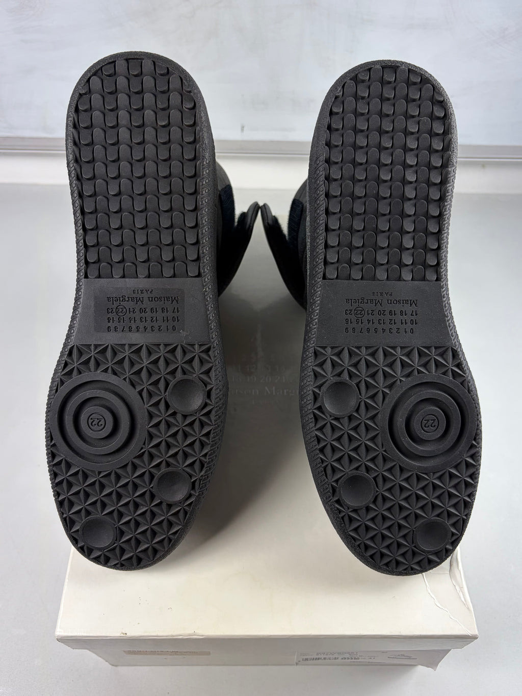 Maison Margiela Future ‘Grey Glitter’ high tops - eu 41 / us 8 - DEADSTOCK