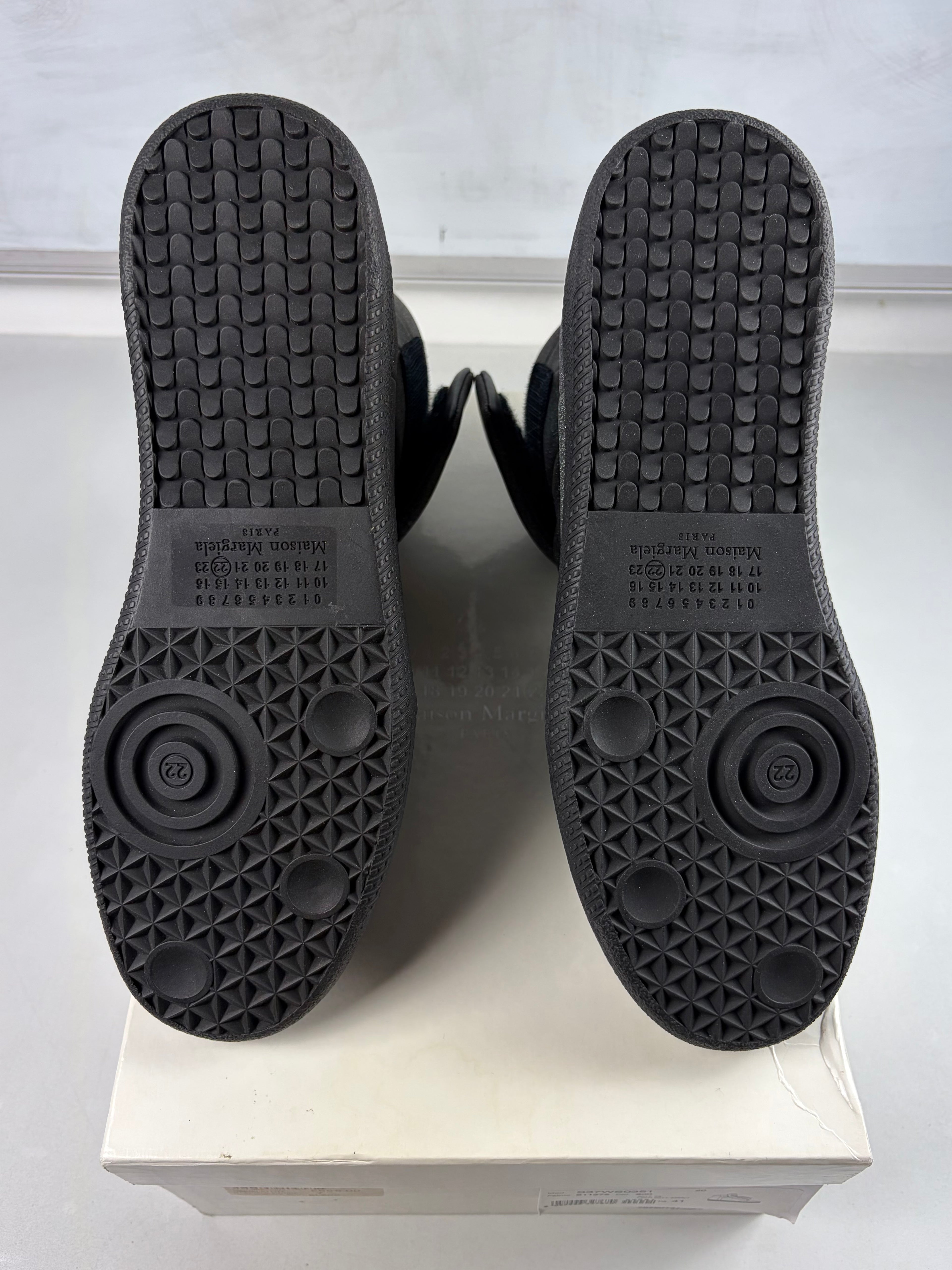 Maison Margiela Future ‘Grey Glitter’ high tops - eu 41 / us 8 - DEADSTOCK