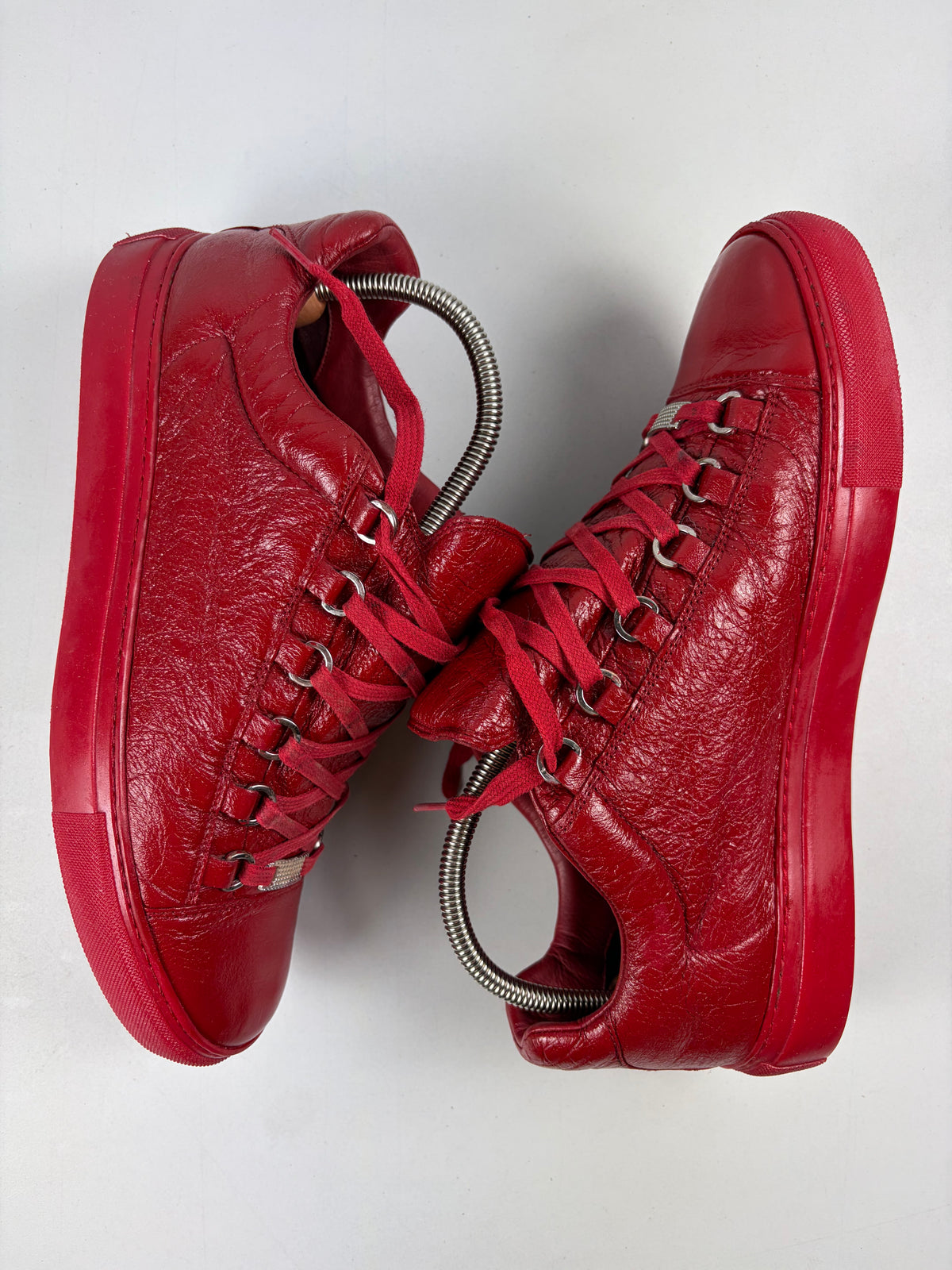 Balenciaga arena low - eu 42 / us 9 / uk 8 - red