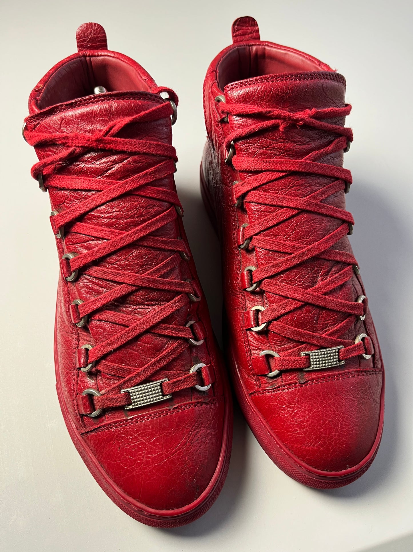 BALENCIAGA ARENA HIGH (red)