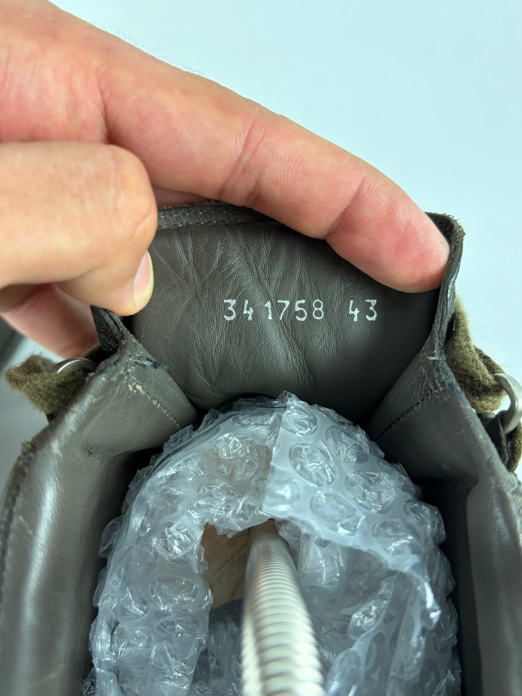 Balenciaga arena low - eu 43 / us 10 - military green