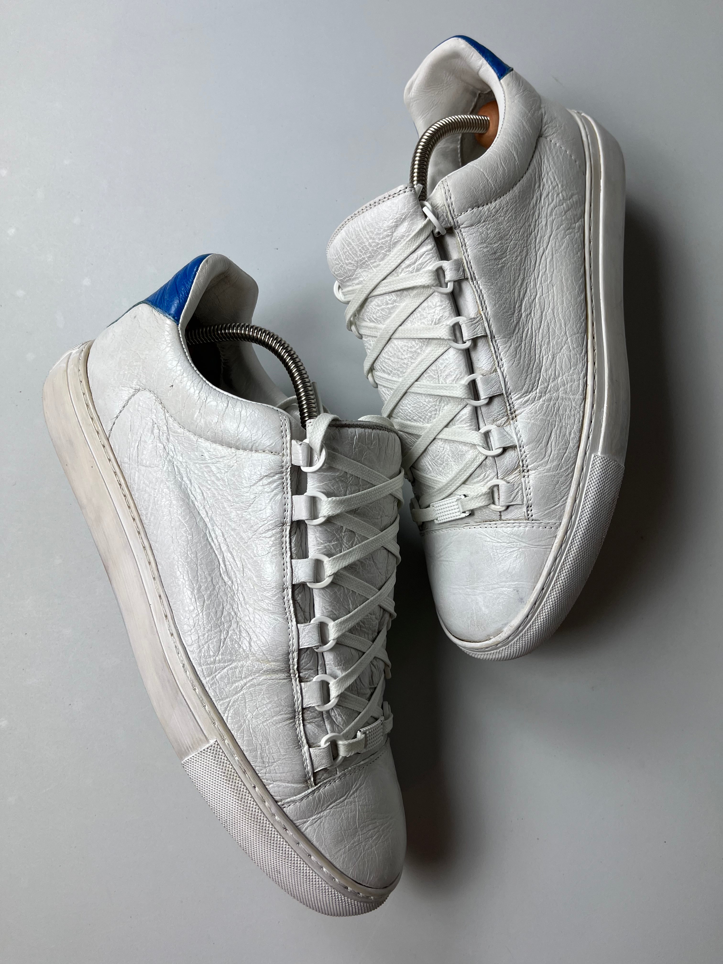 Balenciaga arena low - Eu 43 - white / blue