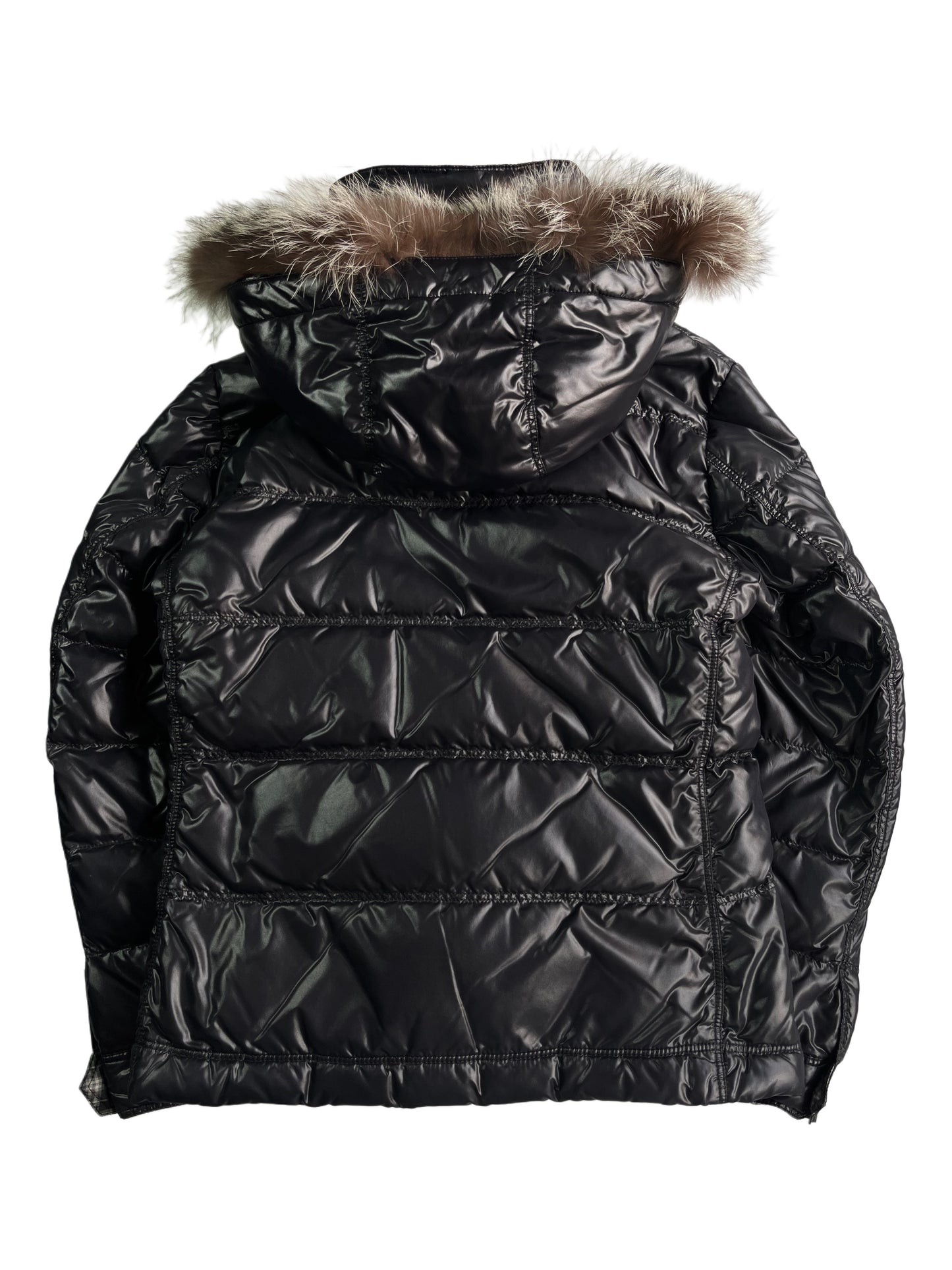 00’s BURBERRY made in Japan 2 in 1 down jacket (S/M) - black