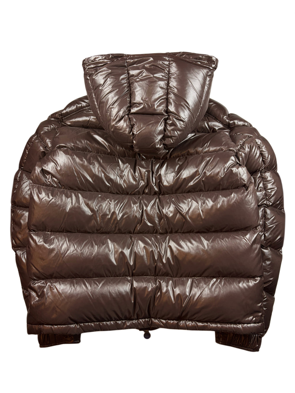 MONCLER ‘Maya’ down jacket - men’s size 5 (XL) - brown - brand new with tags