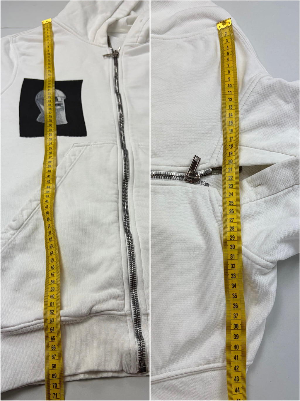 Rick Owens DRKSHDW Jason Patch hoodie - size L