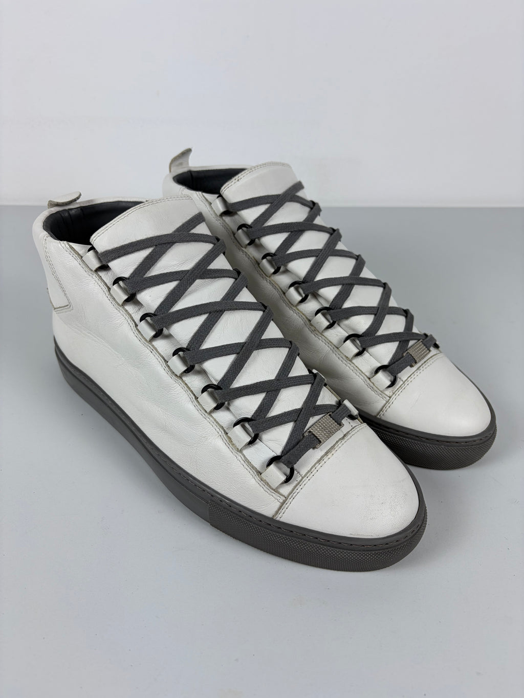 Balenciaga arena high tops - eu 42 - white