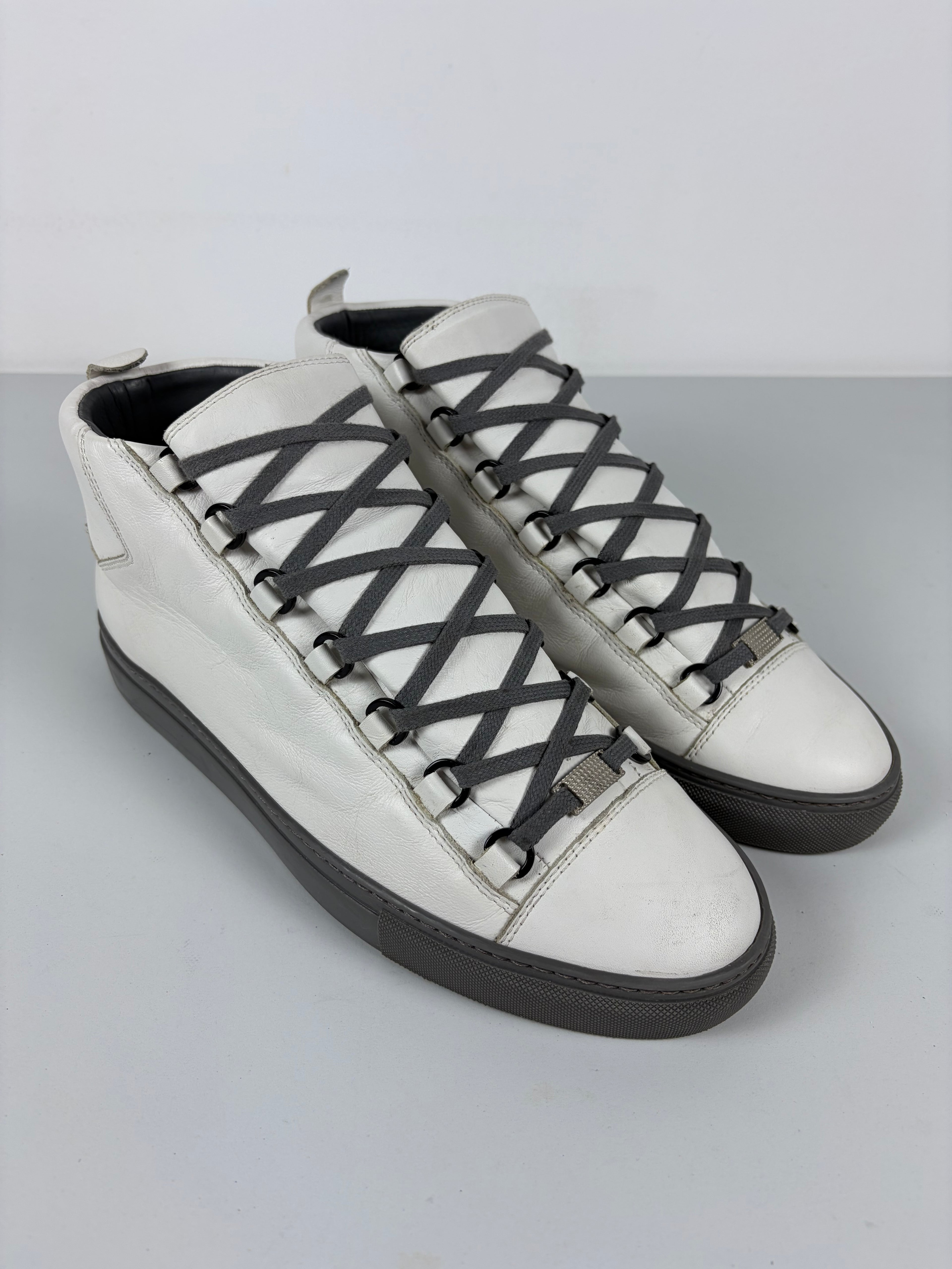 Balenciaga arena high tops - eu 42 - white