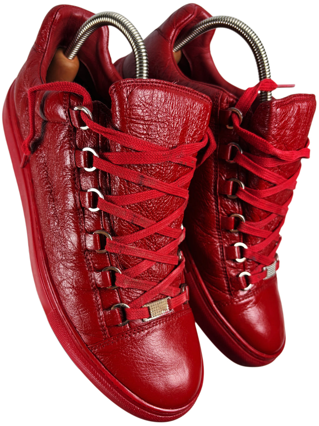 Balenciaga arena low - eu 42 / us 9 / uk 8 - red
