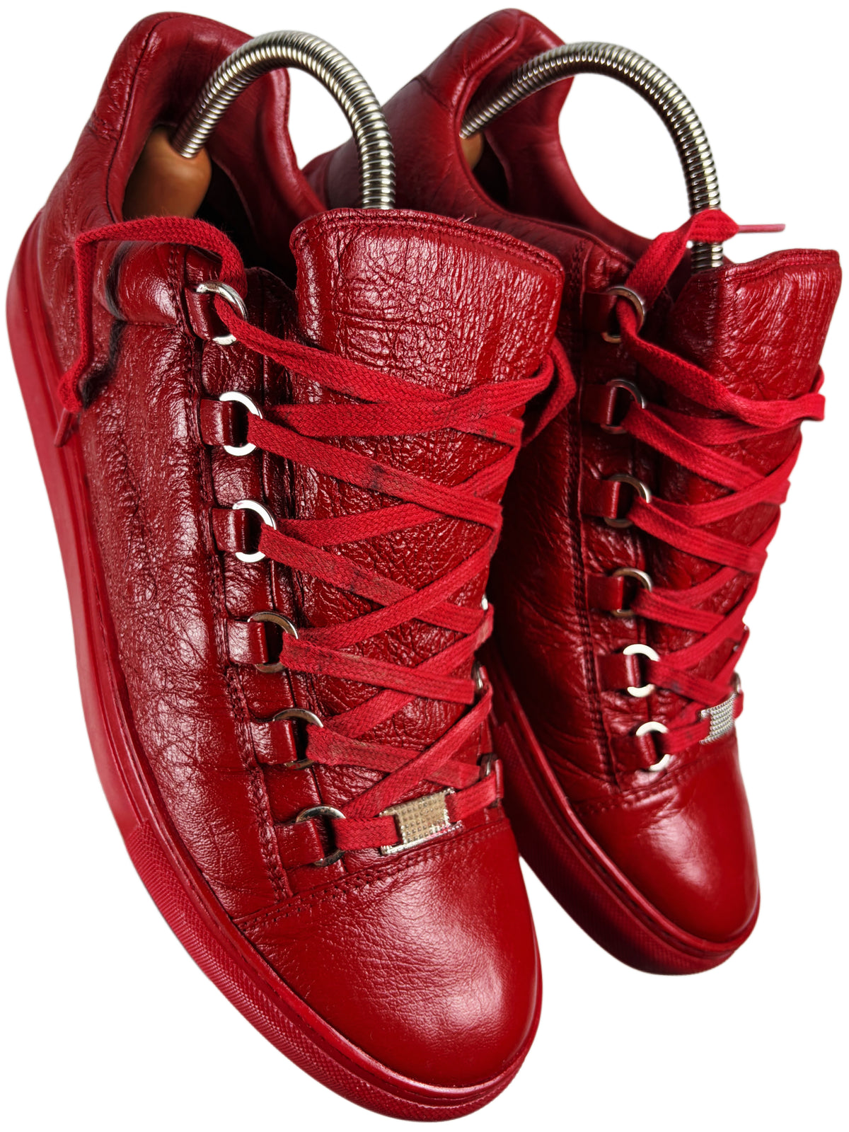 Balenciaga arena low - eu 42 / us 9 / uk 8 - red