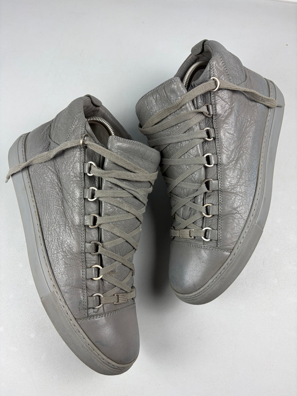 Balenciaga arena high tops - eu 43 / us 10 / uk 9.5 - grey