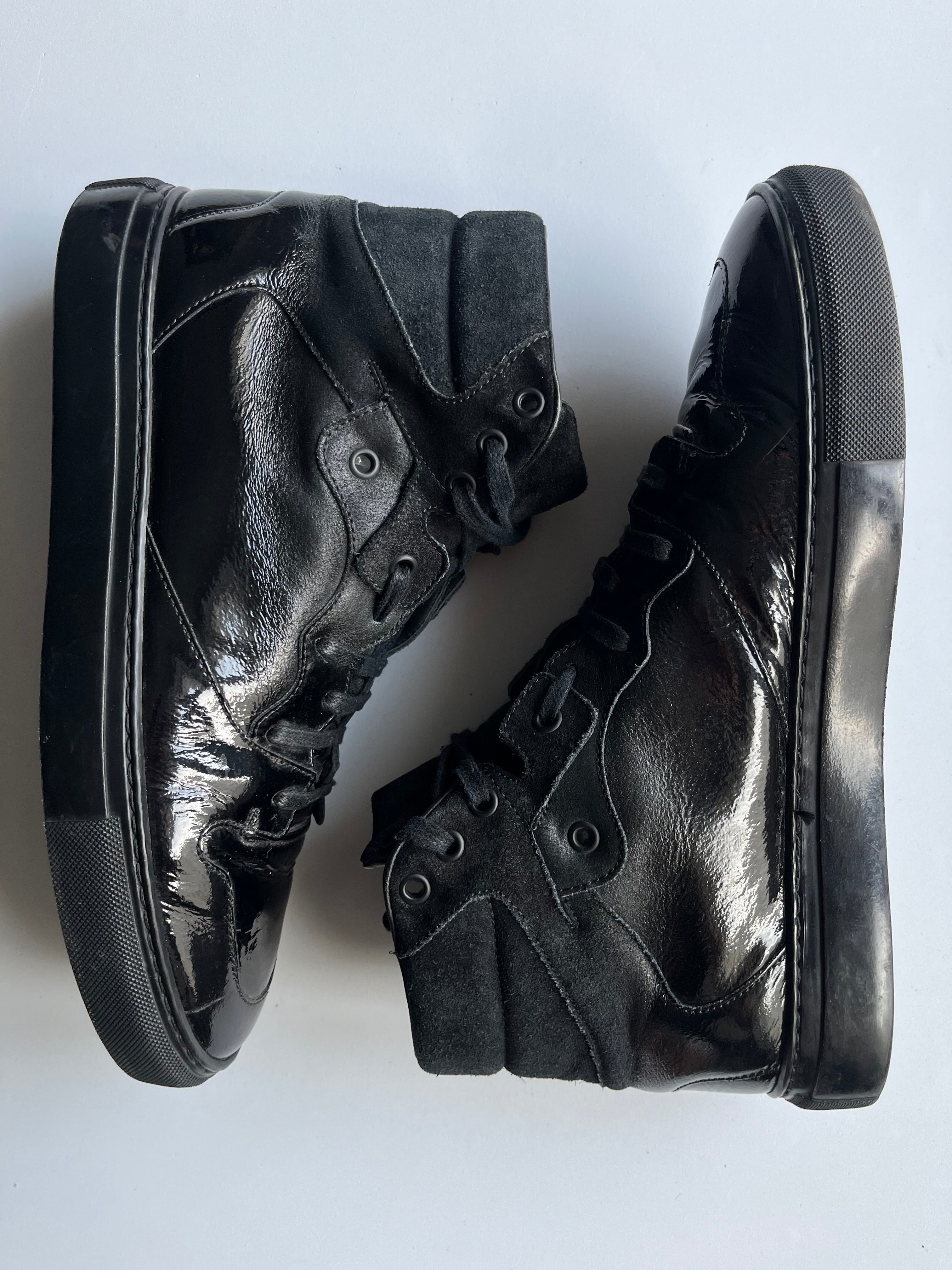 Balenciaga high top black gradient - eu 41 - black