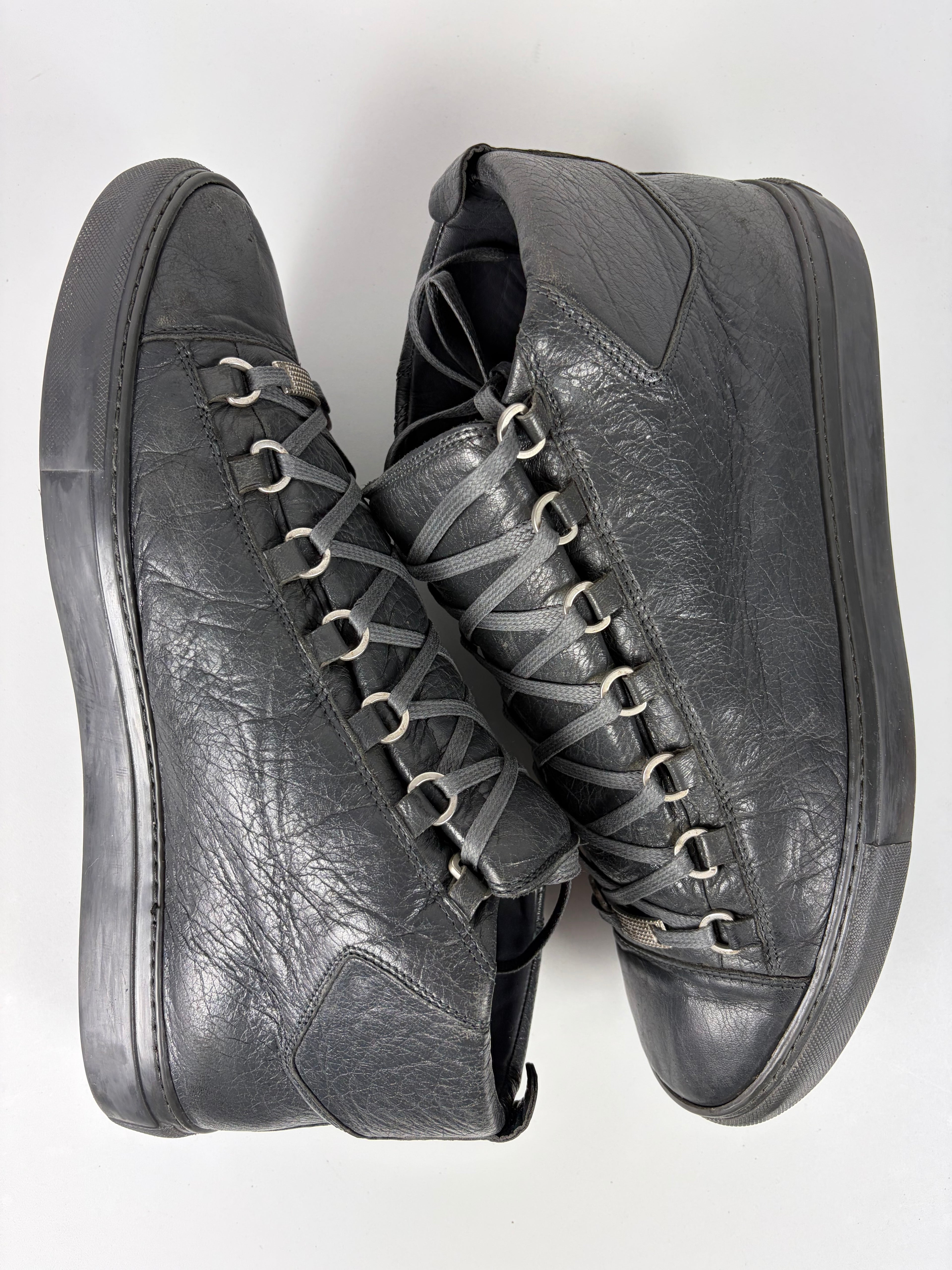 Balenciaga arena high tops - eu 44 - dark grey