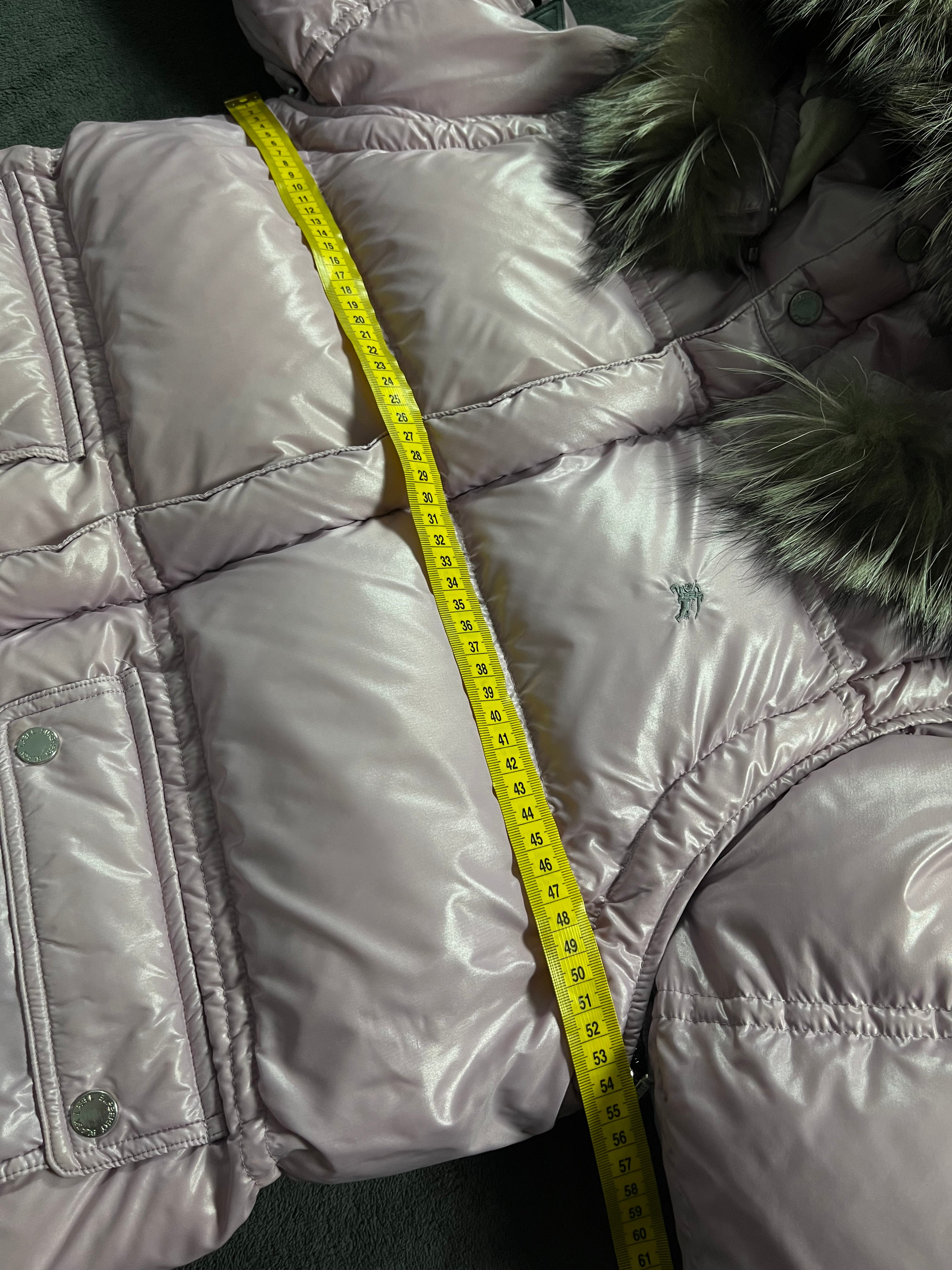 00’s BURBERRY made in Japan real fur down jacket (L)