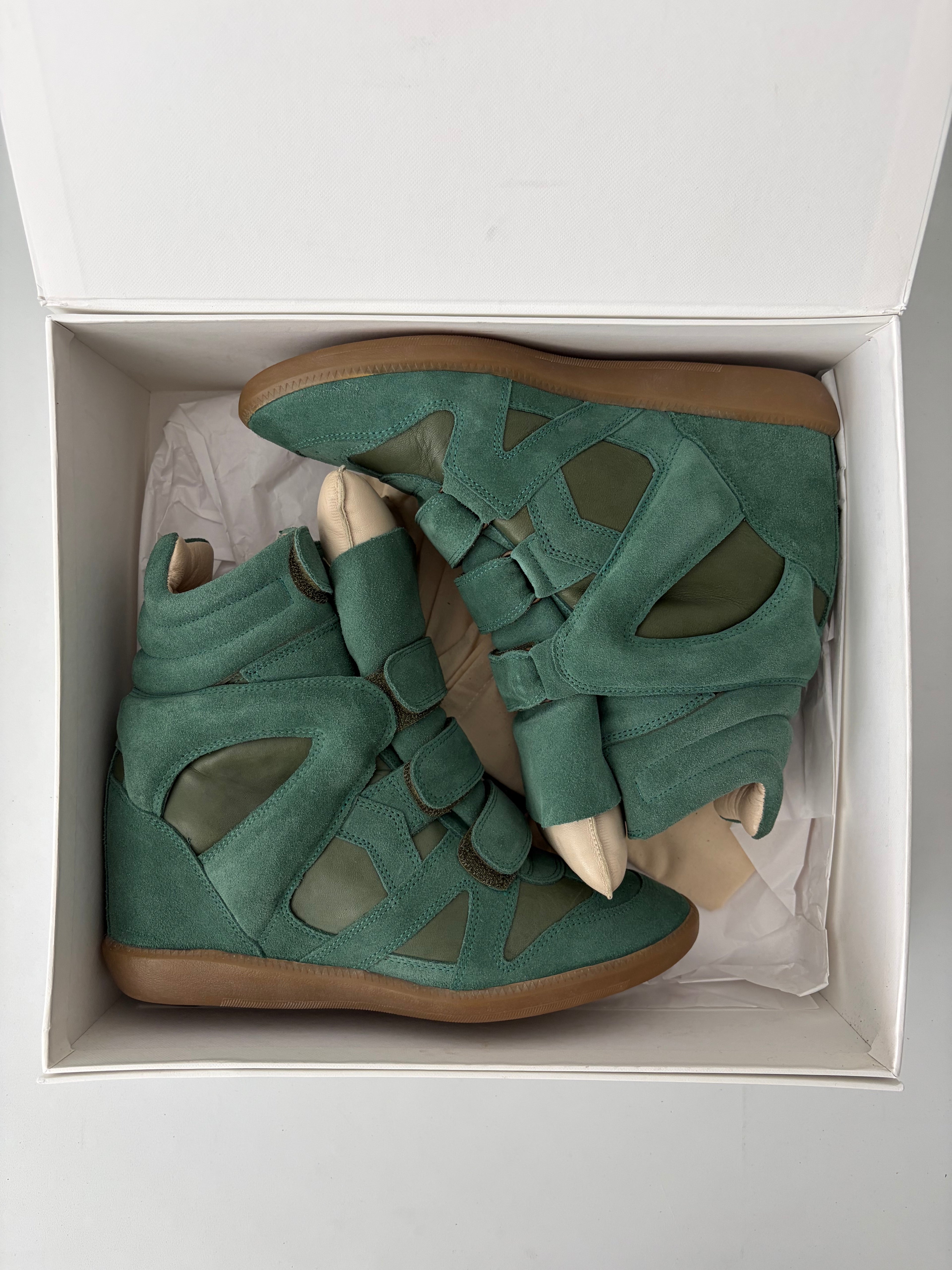 ISABEL MARANT
Bekett wedge sneakers - eu 40 - brand new