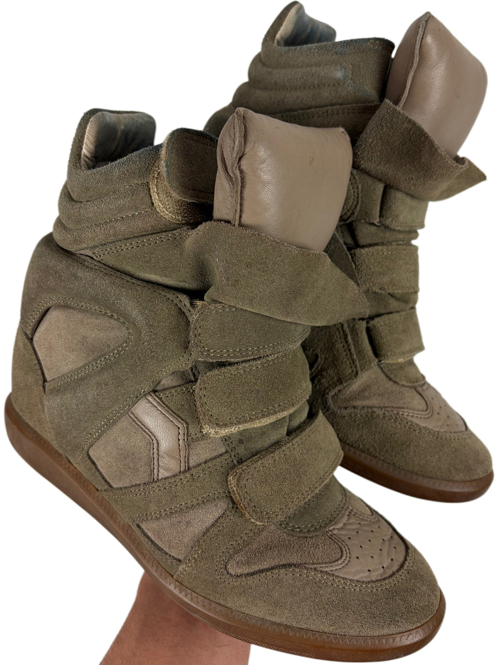 ISABEL MARANT Bekett wedge sneakers - eu 39