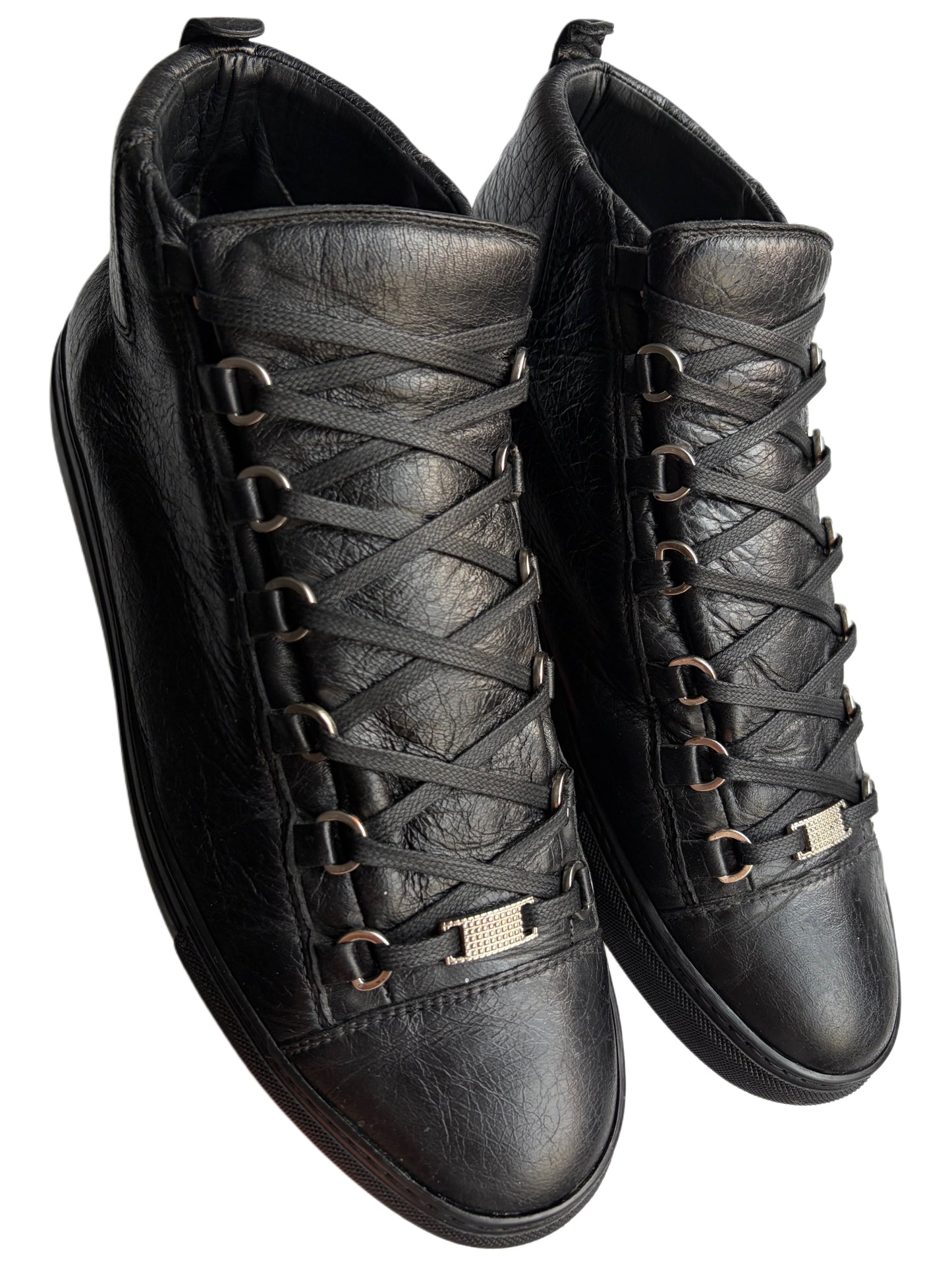 Balenciaga arena high tops - eu 44 - black