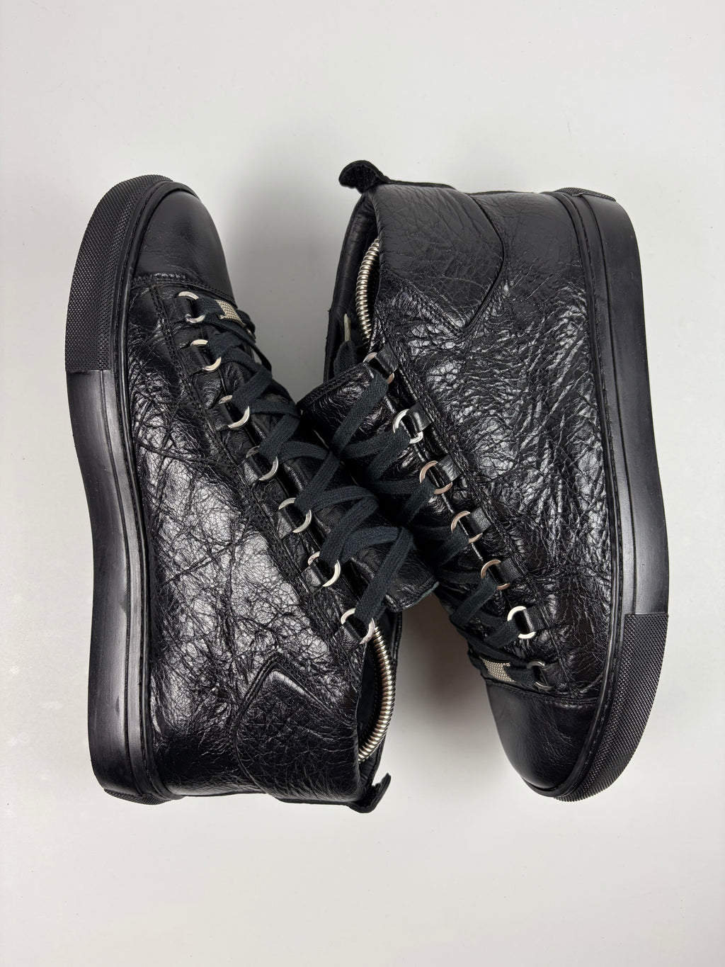 Balenciaga arena high tops - eu 41 / us 8 - black