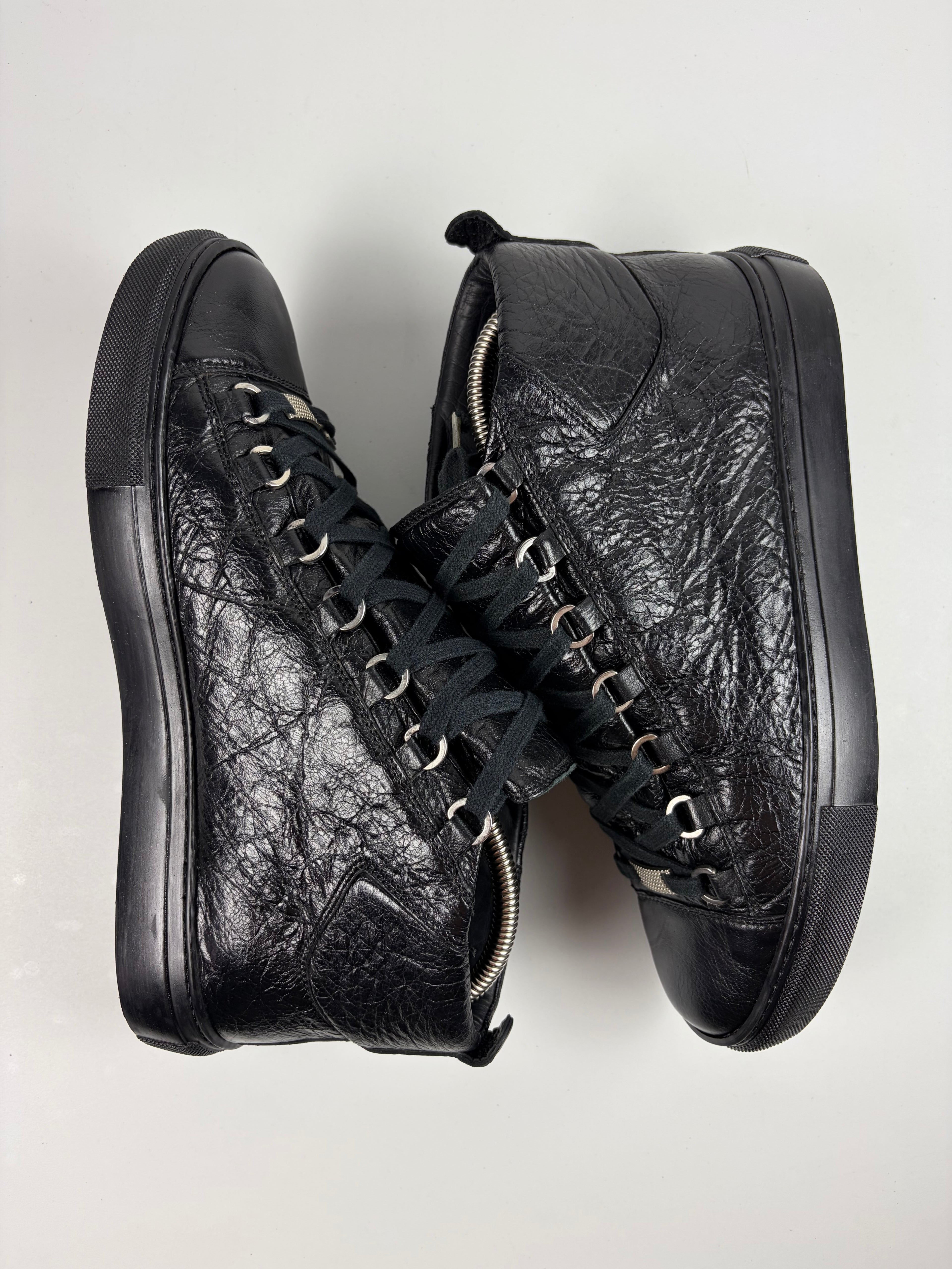 Balenciaga arena high tops - eu 41 / us 8 - black