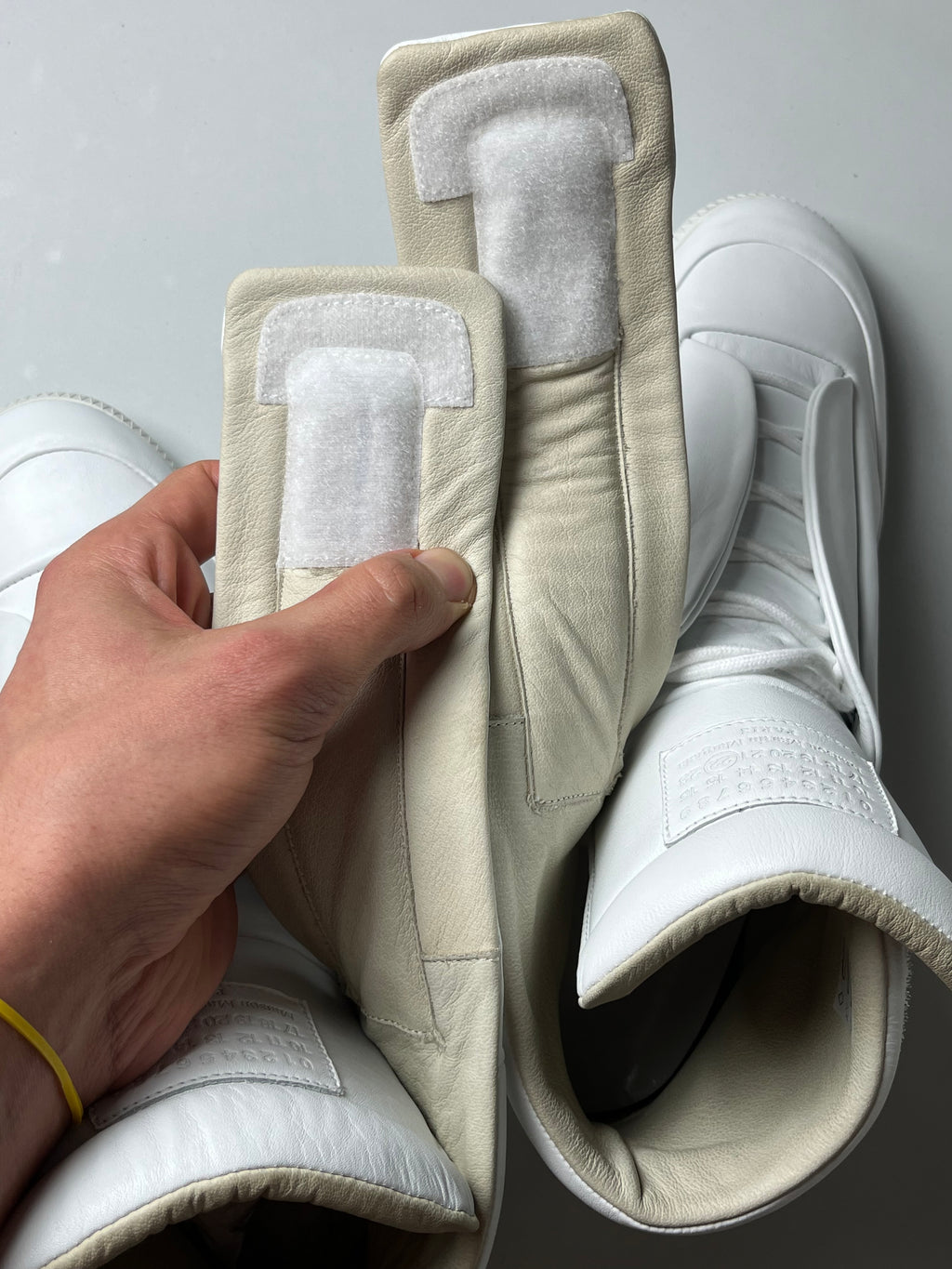 2015 deadstock Maison Margiela Future high top - Eu 45 - white