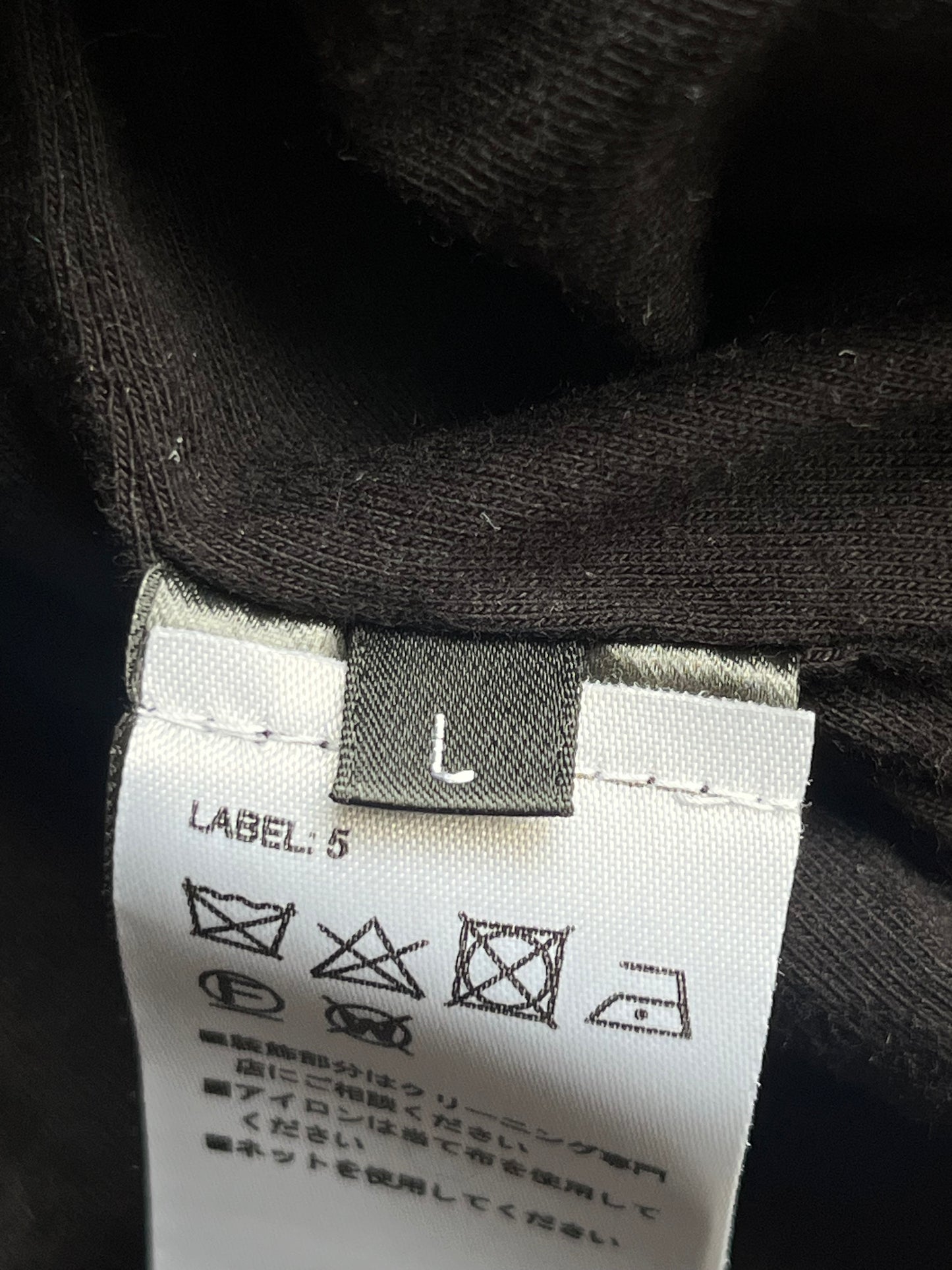 Balmain Union Jack multi zips heavy cotton hoodie (L) - black