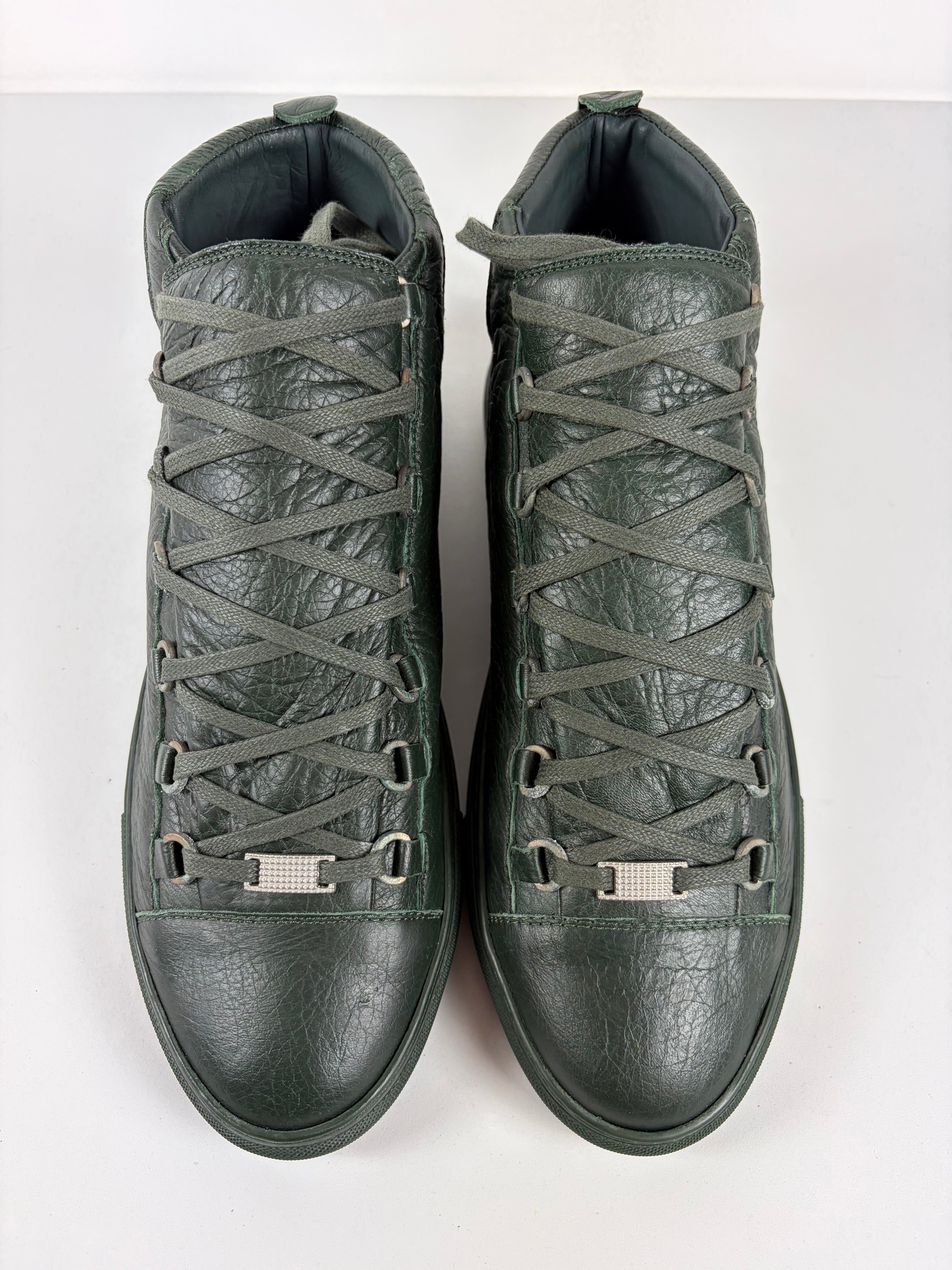 Balenciaga arena high tops - eu 44 - green