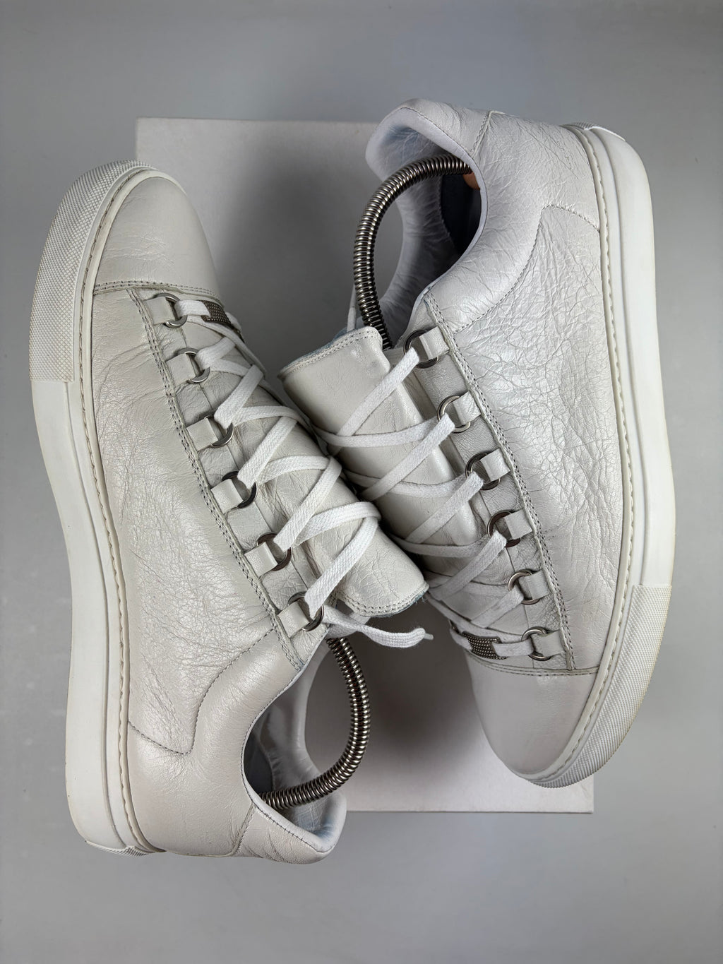 Balenciaga arena low - eu 43 / us 10 - white