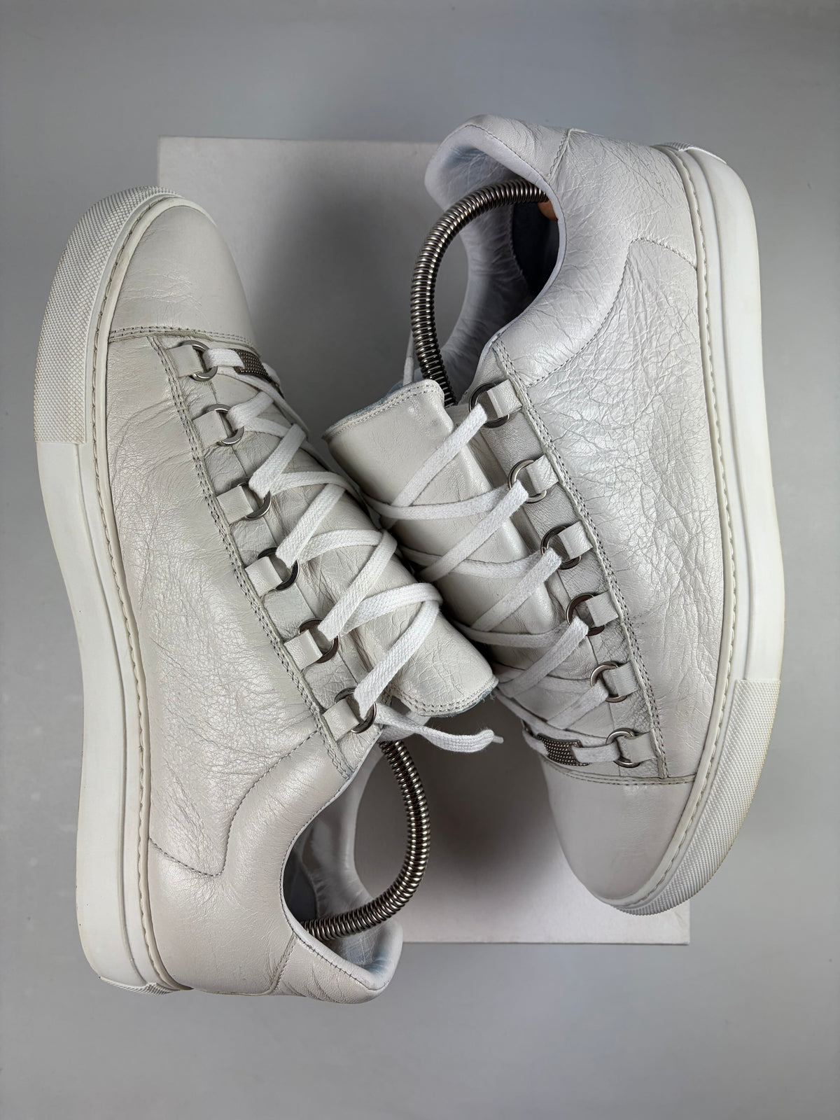 Balenciaga arena low - eu 43 / us 10 - white