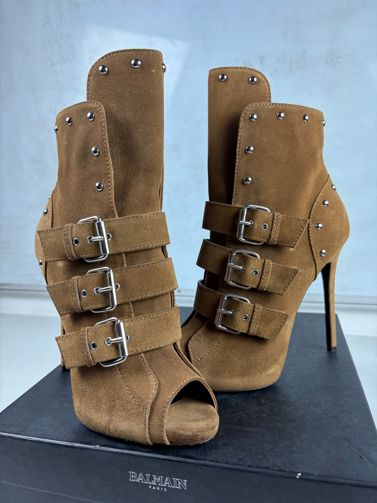 Giuseppe Zanotti suede ankle boots - eu 38.5 / us 8.5