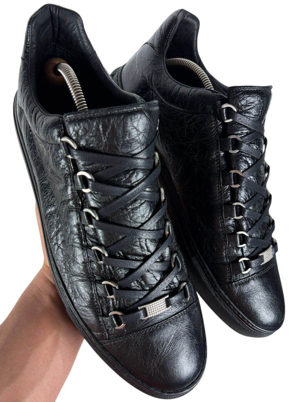 Balenciaga arena low - eu 44 - black