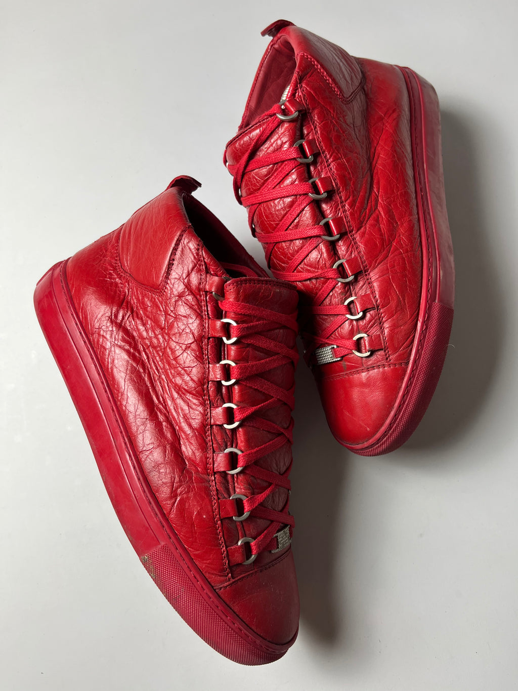 Balenciaga arena high top - Eu 41 - red
