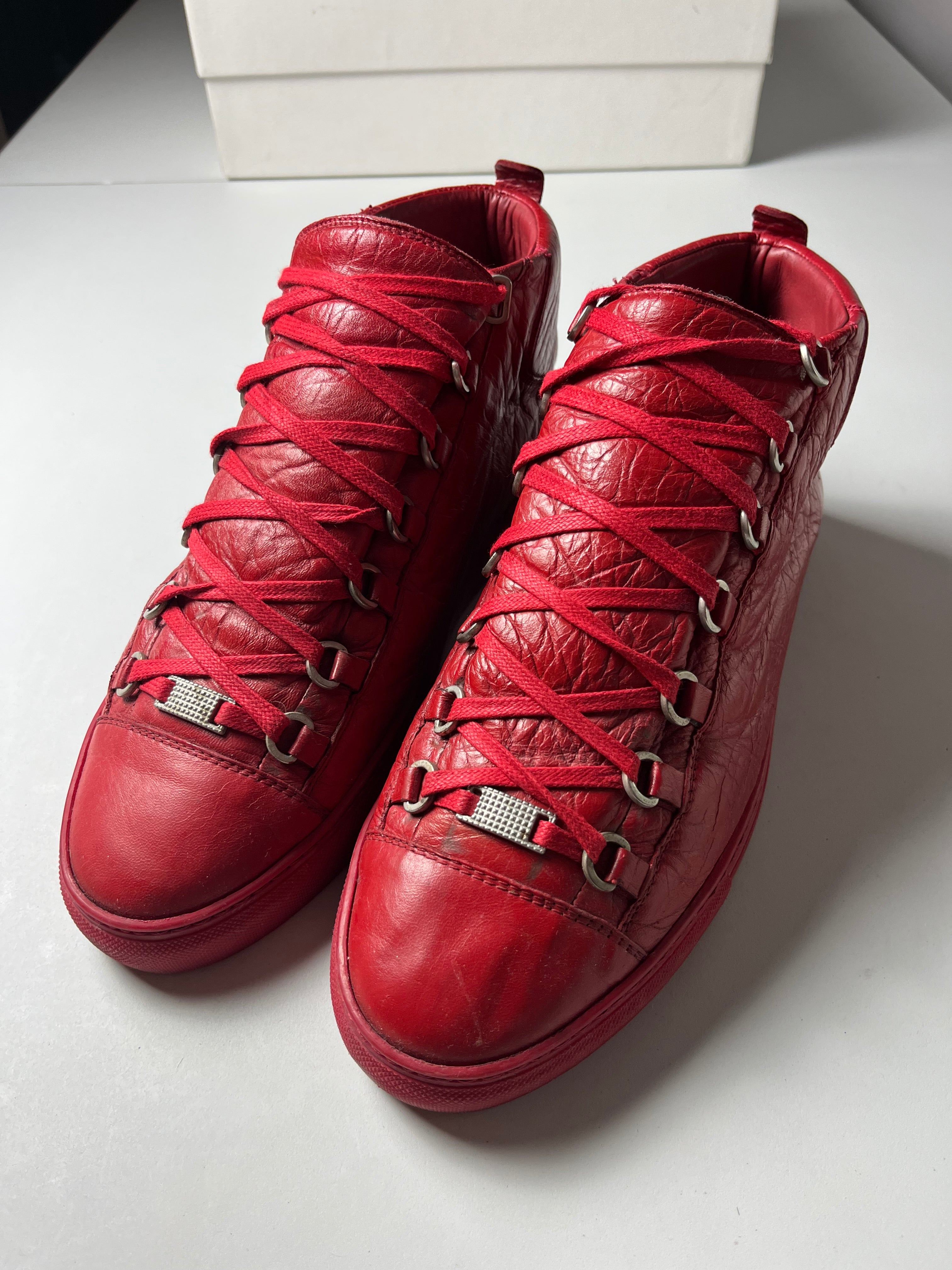 Balenciaga arena high top - Eu 41 - red
