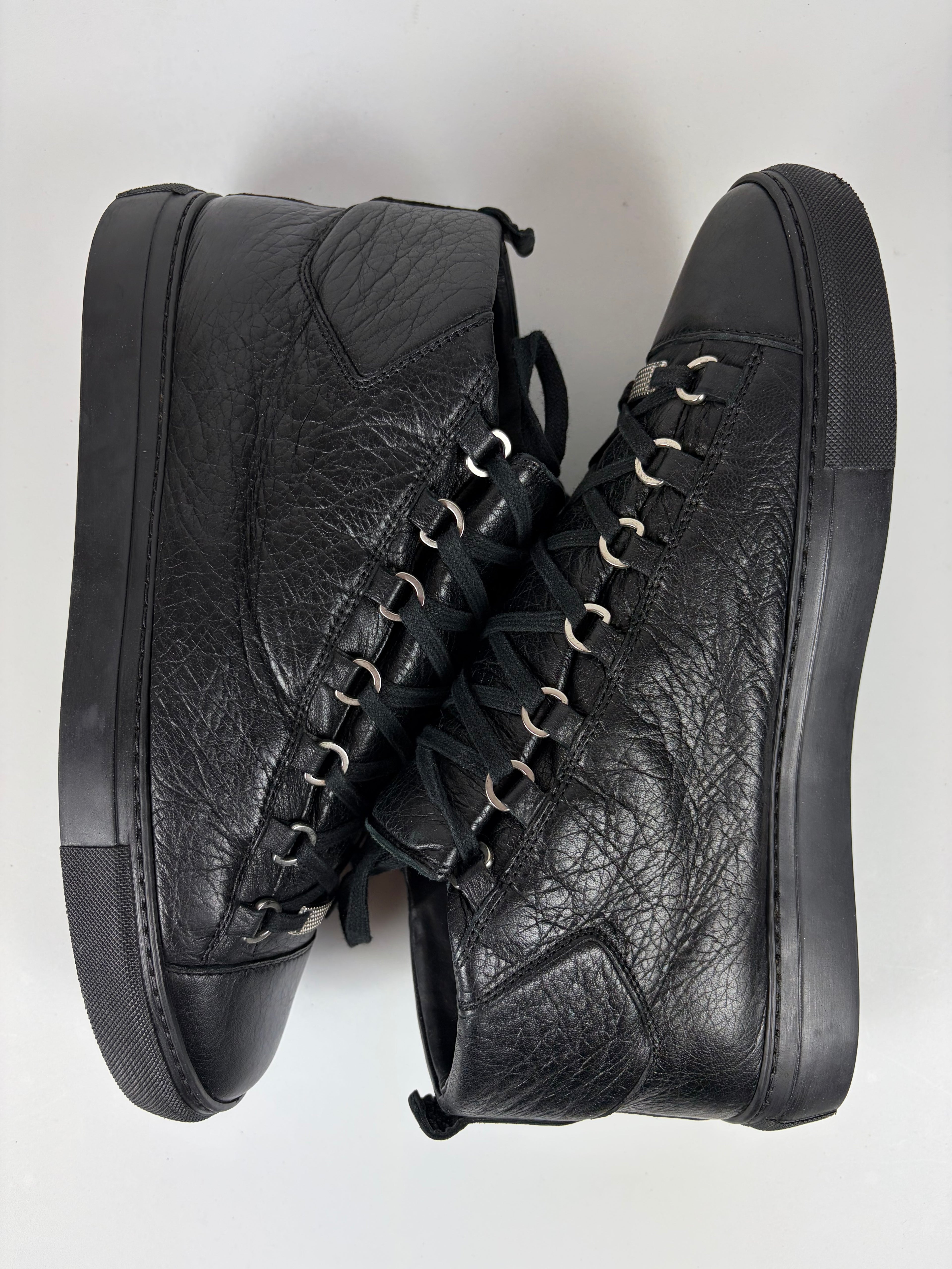 Balenciaga arena high tops - eu 43 - black