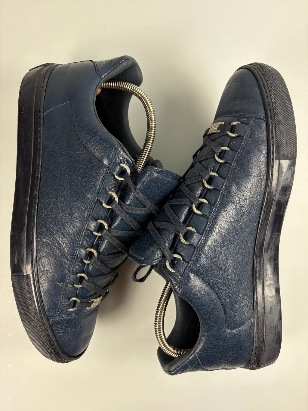 Balenciaga arena low - eu 43 / us 10 - navy blue