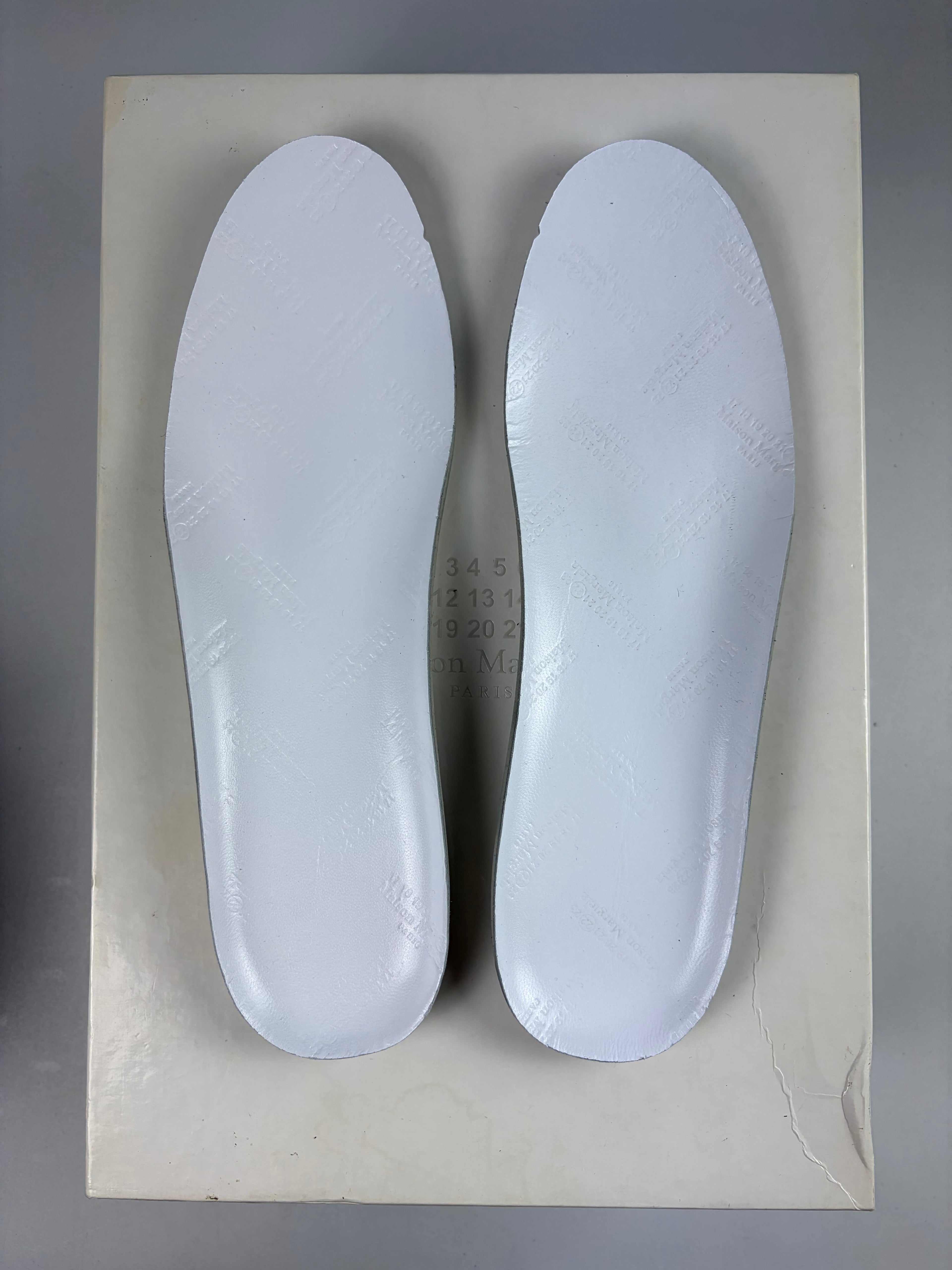 Maison Margiela Future ‘Grey Glitter’ high tops - eu 41 / us 8 - DEADSTOCK