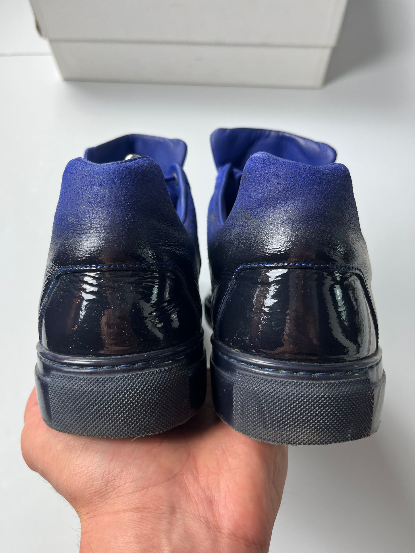 Balenciaga arena low blue gradient - Eu 42 - navy blue
