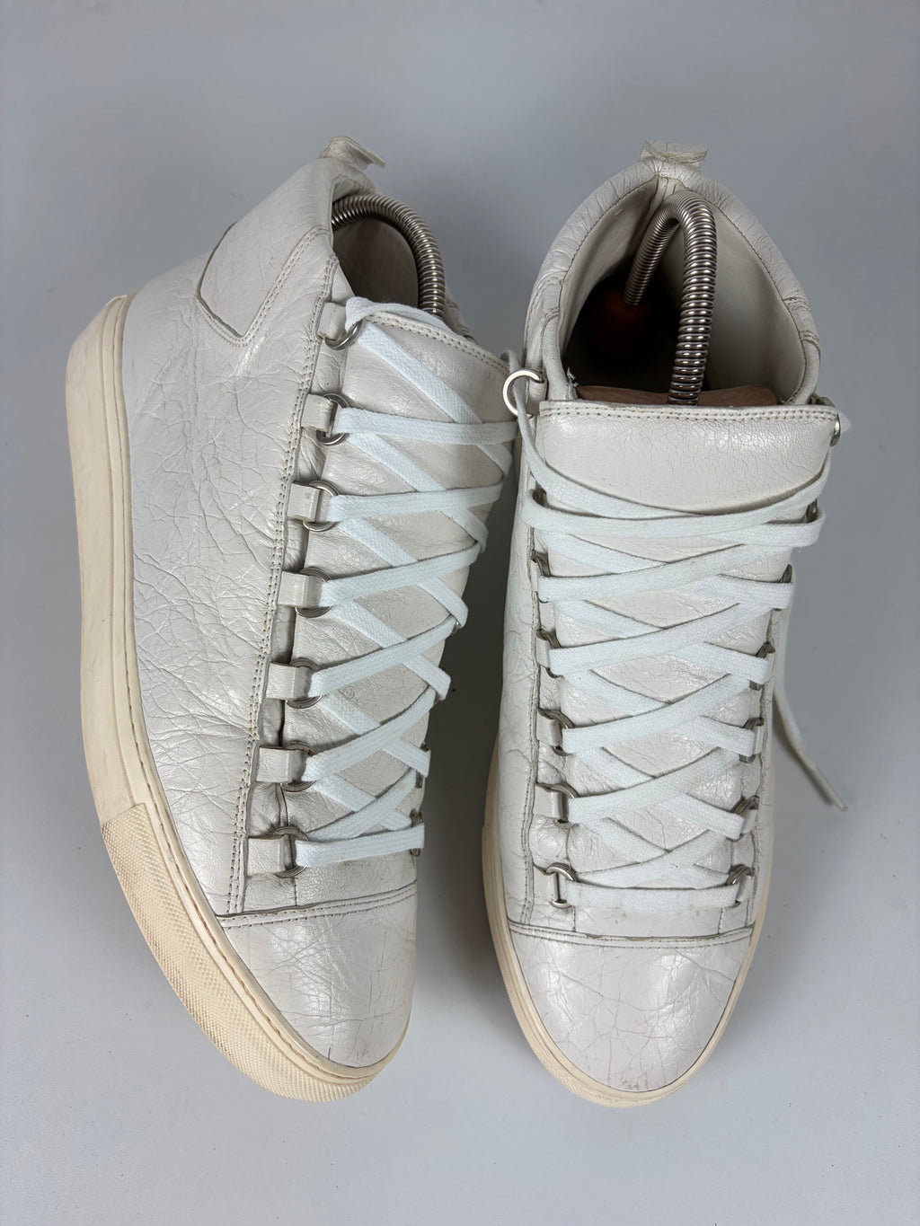 Balenciaga arena high tops - eu 43 - white