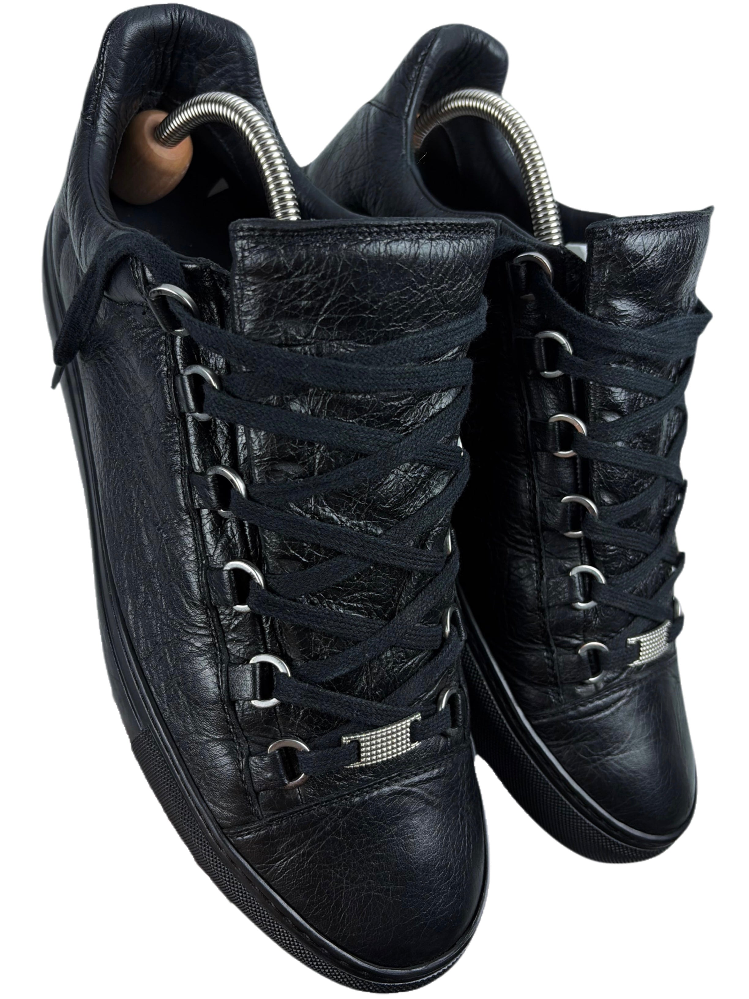 Balenciaga arena low - eu 43 / us 10 - black