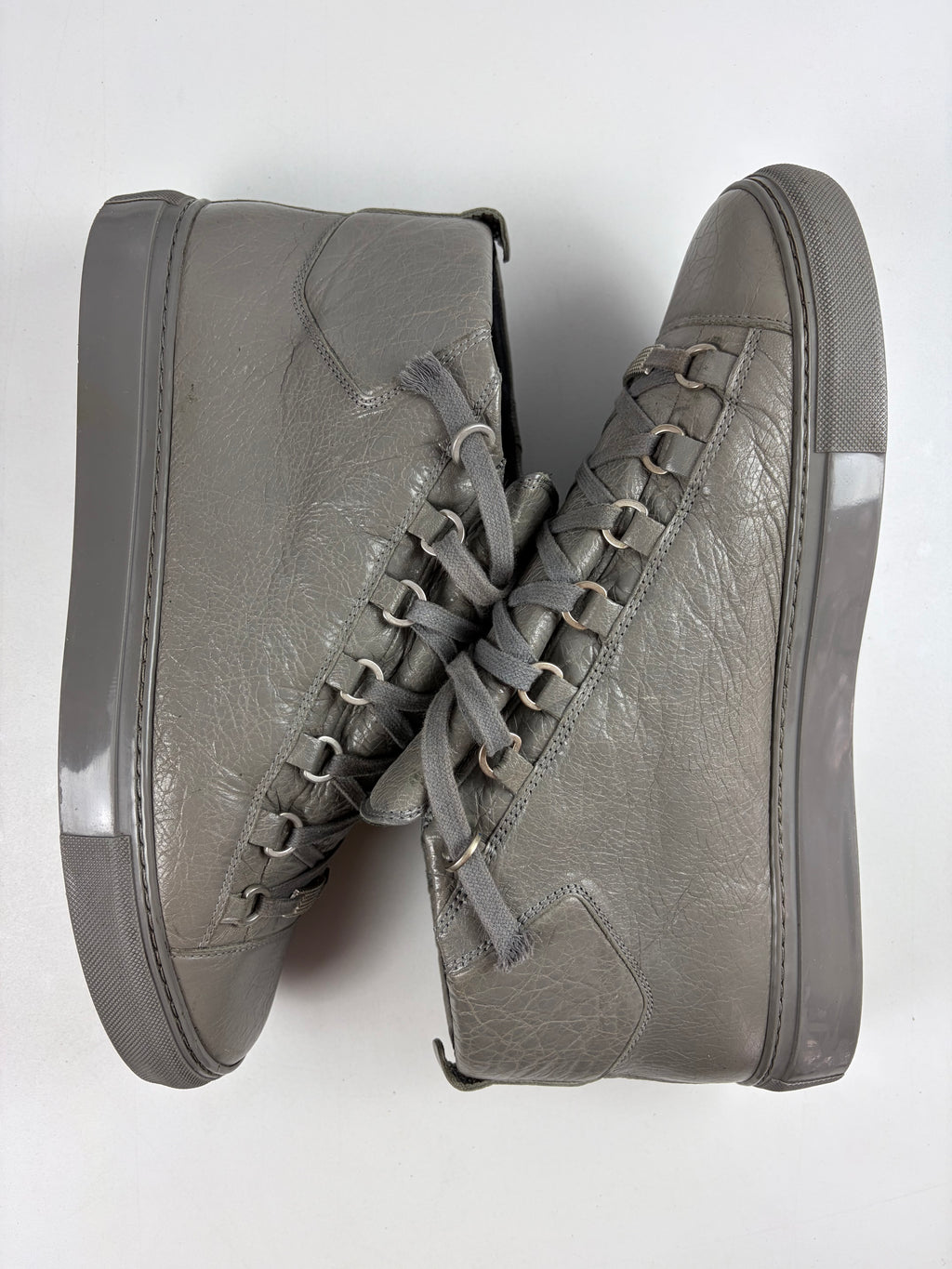 Balenciaga arena high tops - eu 43 / us 10 - grey
