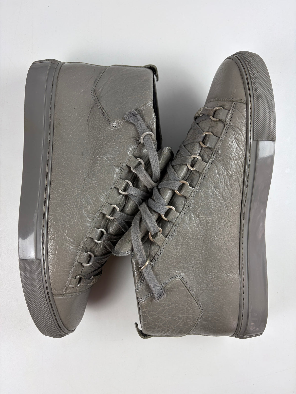Balenciaga arena high tops - eu 43 / us 10 - grey