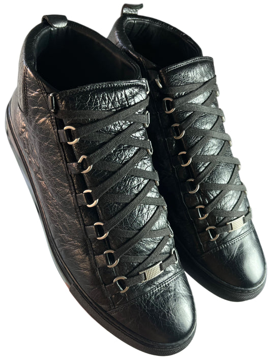 Balenciaga arena high tops - eu 45 - black