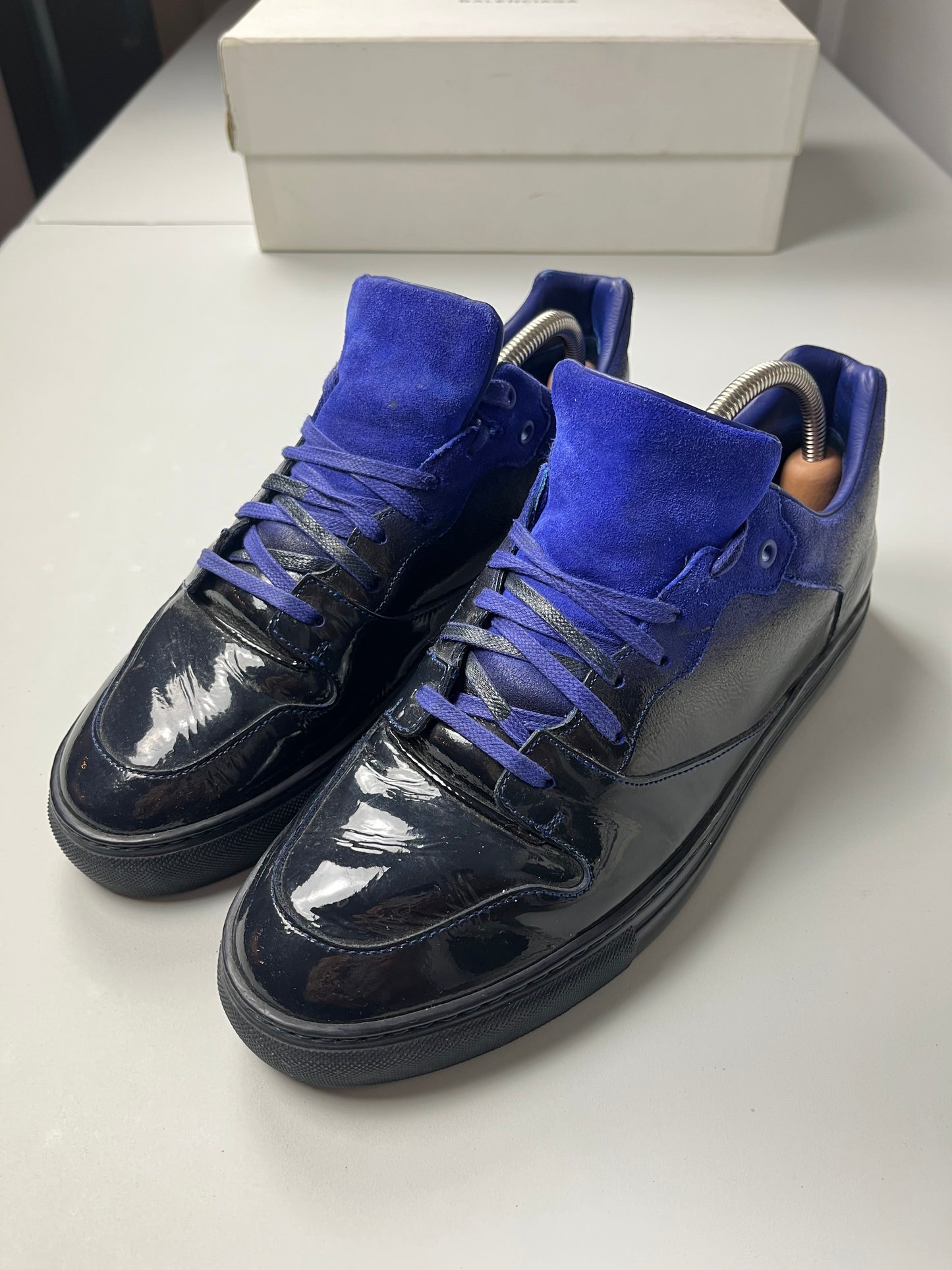 Balenciaga arena low blue gradient - Eu 42 - navy blue