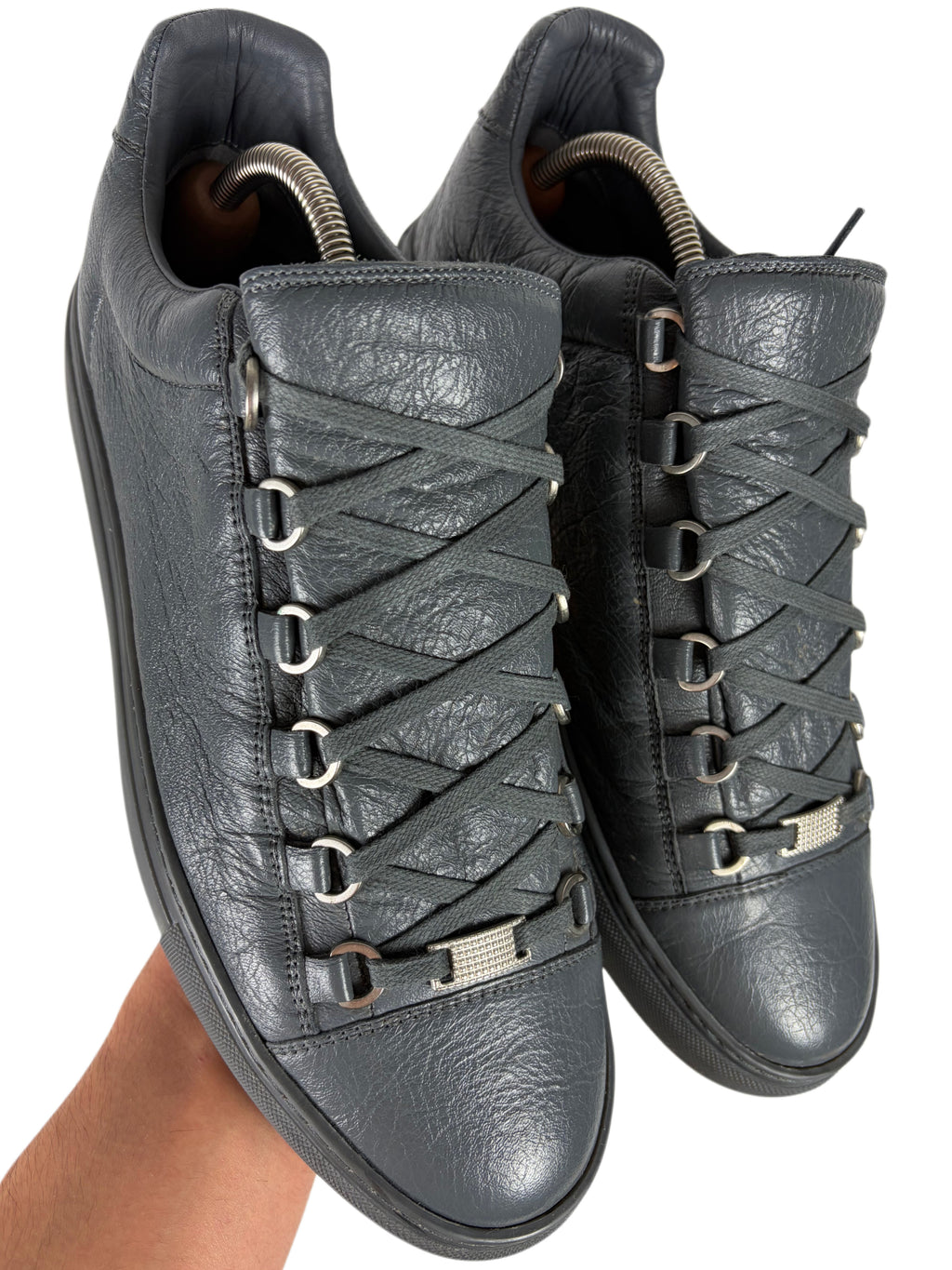 Balenciaga arena low - eu 42 - dark grey