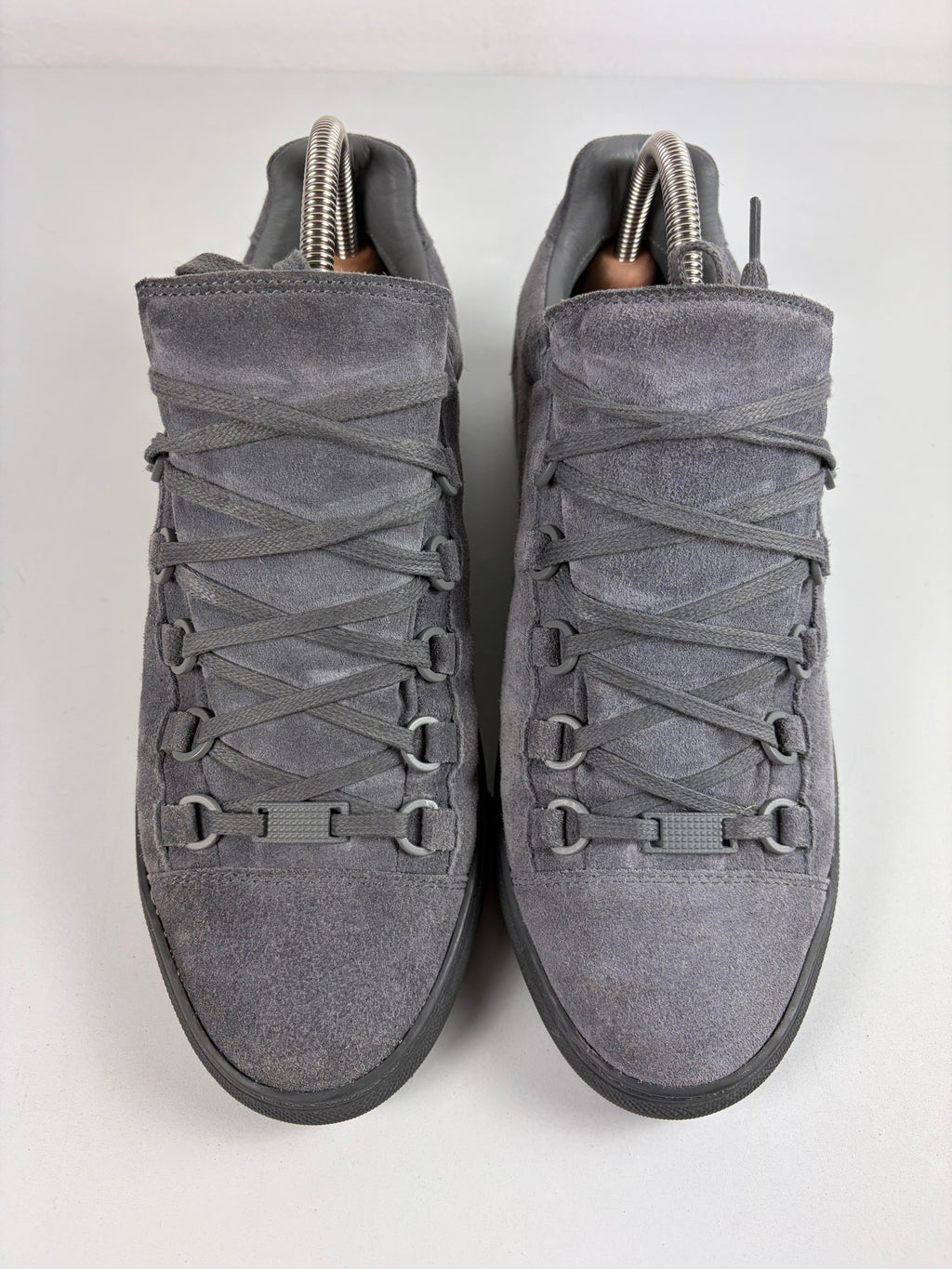 Balenciaga arena suede low - eu 40 / us 7 - grey