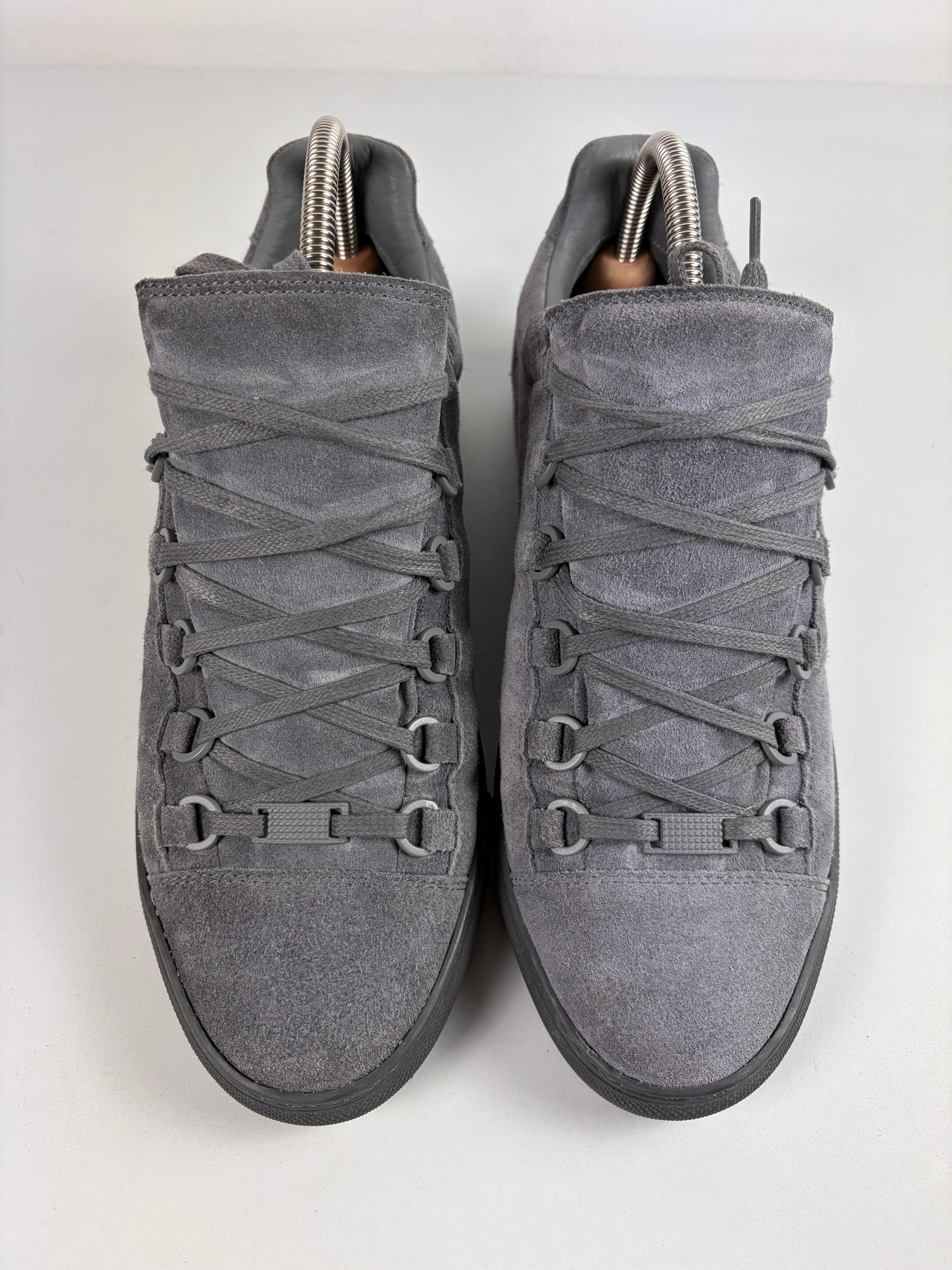 Balenciaga arena suede low - eu 40 / us 7 - grey