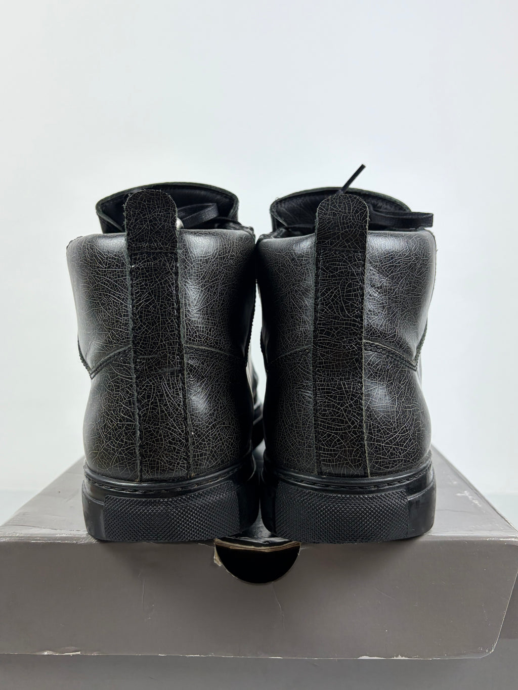 Balenciaga arena high tops - eu 44 / us 11 - brown