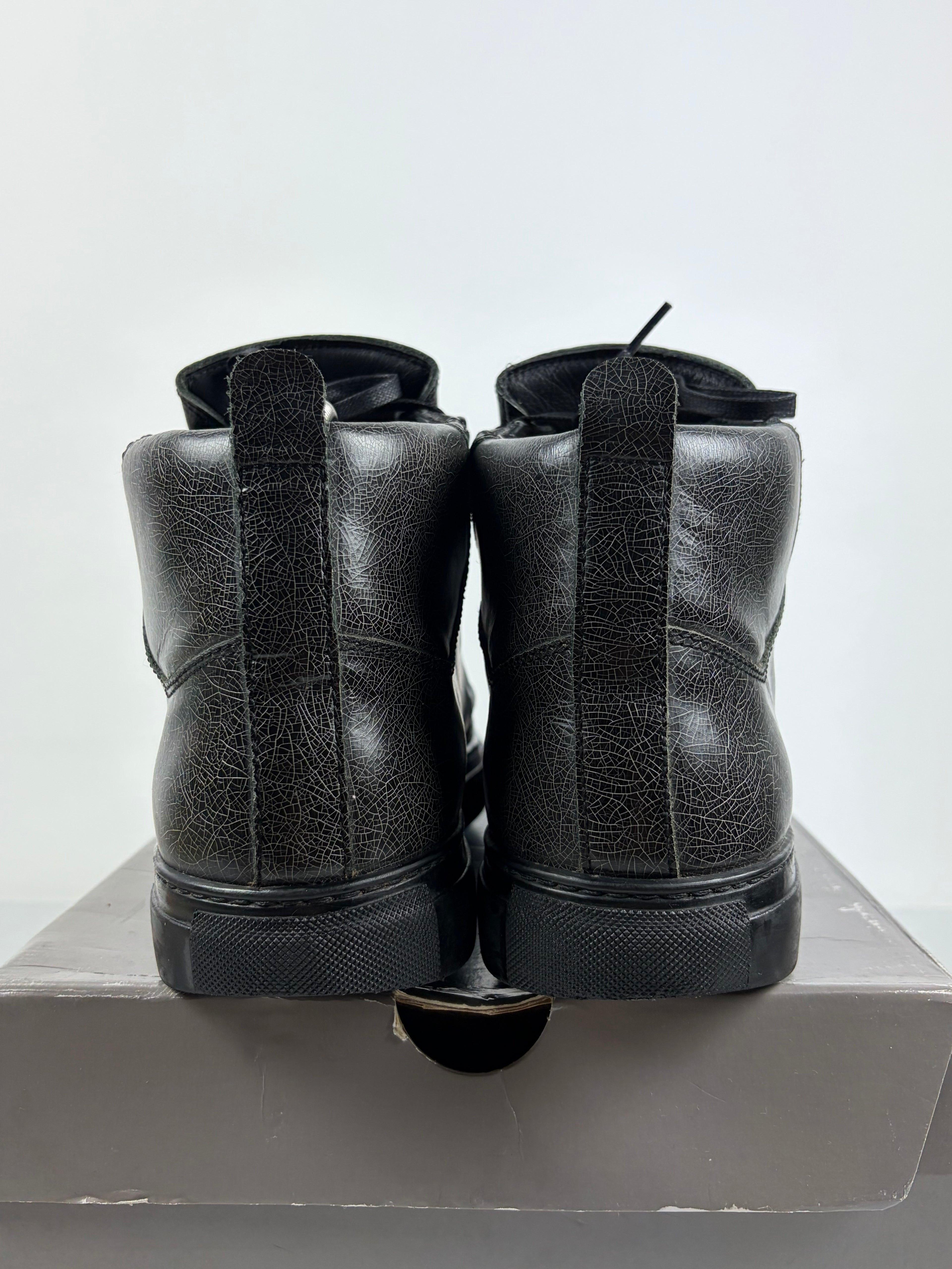 Balenciaga arena high tops - eu 44 / us 11 - brown