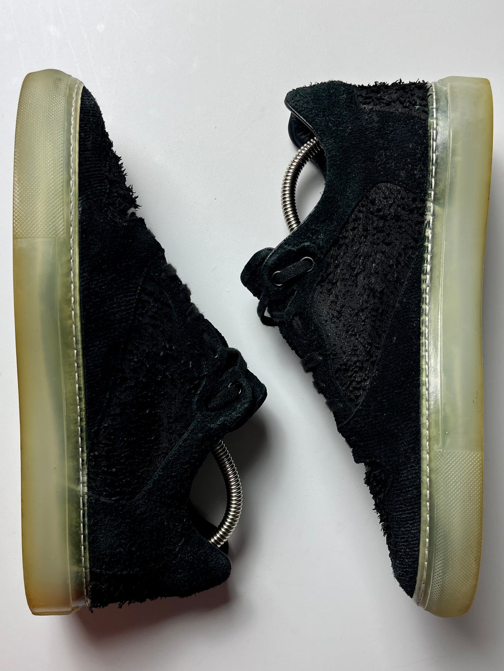 Balenciaga low Corduroy Distressed - EU 40 - black
